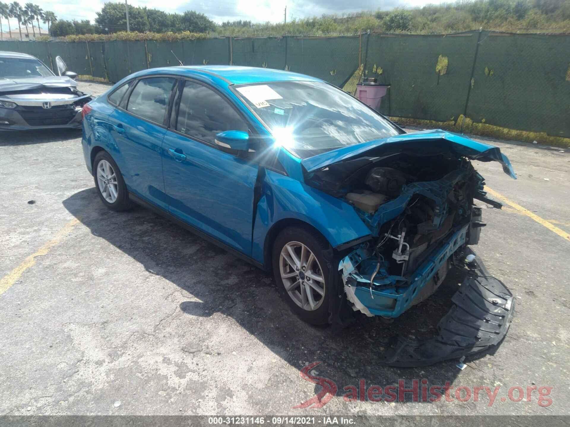 1FADP3F26GL300714 2016 FORD FOCUS