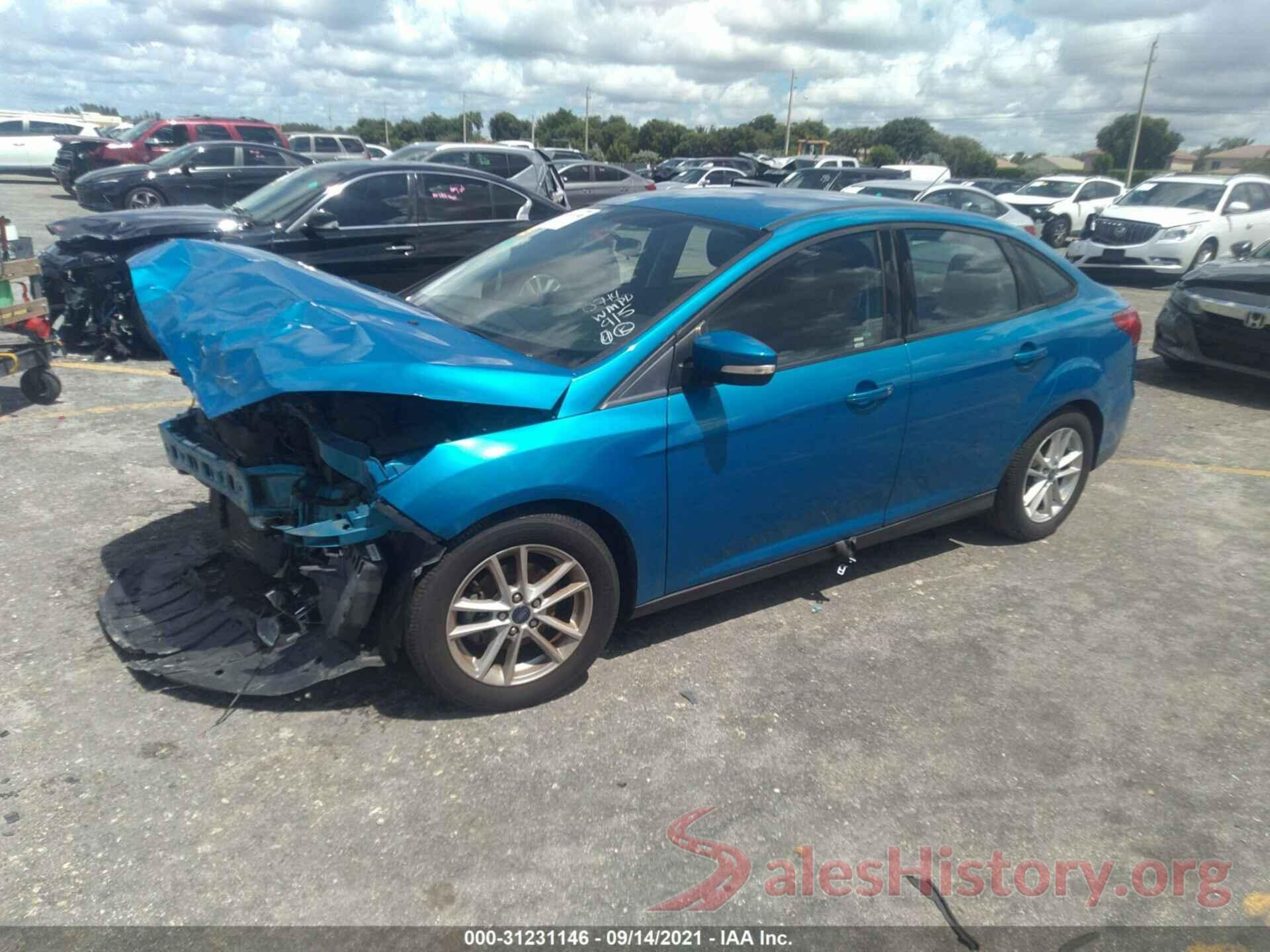 1FADP3F26GL300714 2016 FORD FOCUS