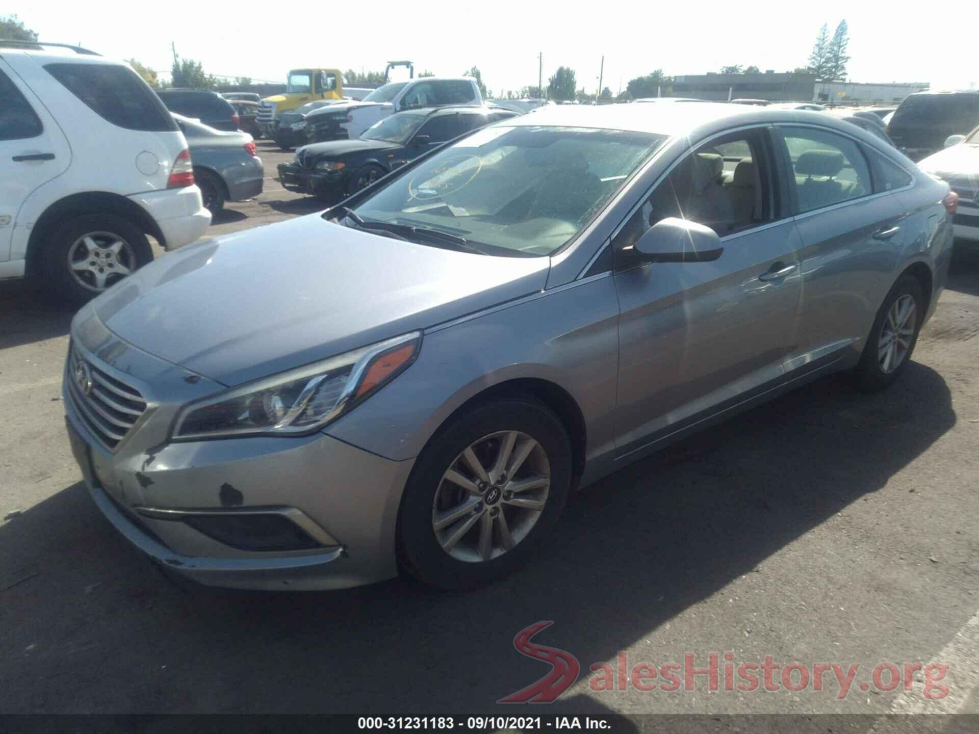 5NPE24AF3GH267866 2016 HYUNDAI SONATA