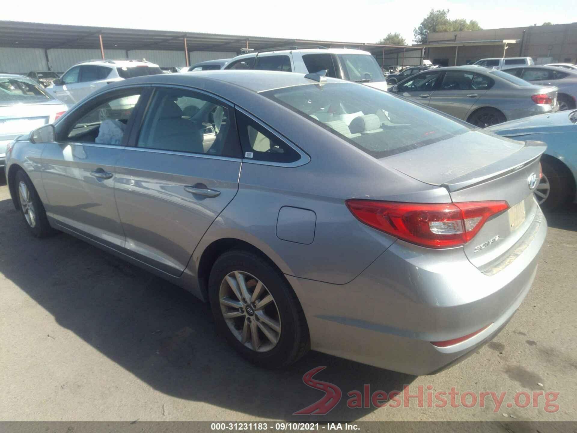 5NPE24AF3GH267866 2016 HYUNDAI SONATA