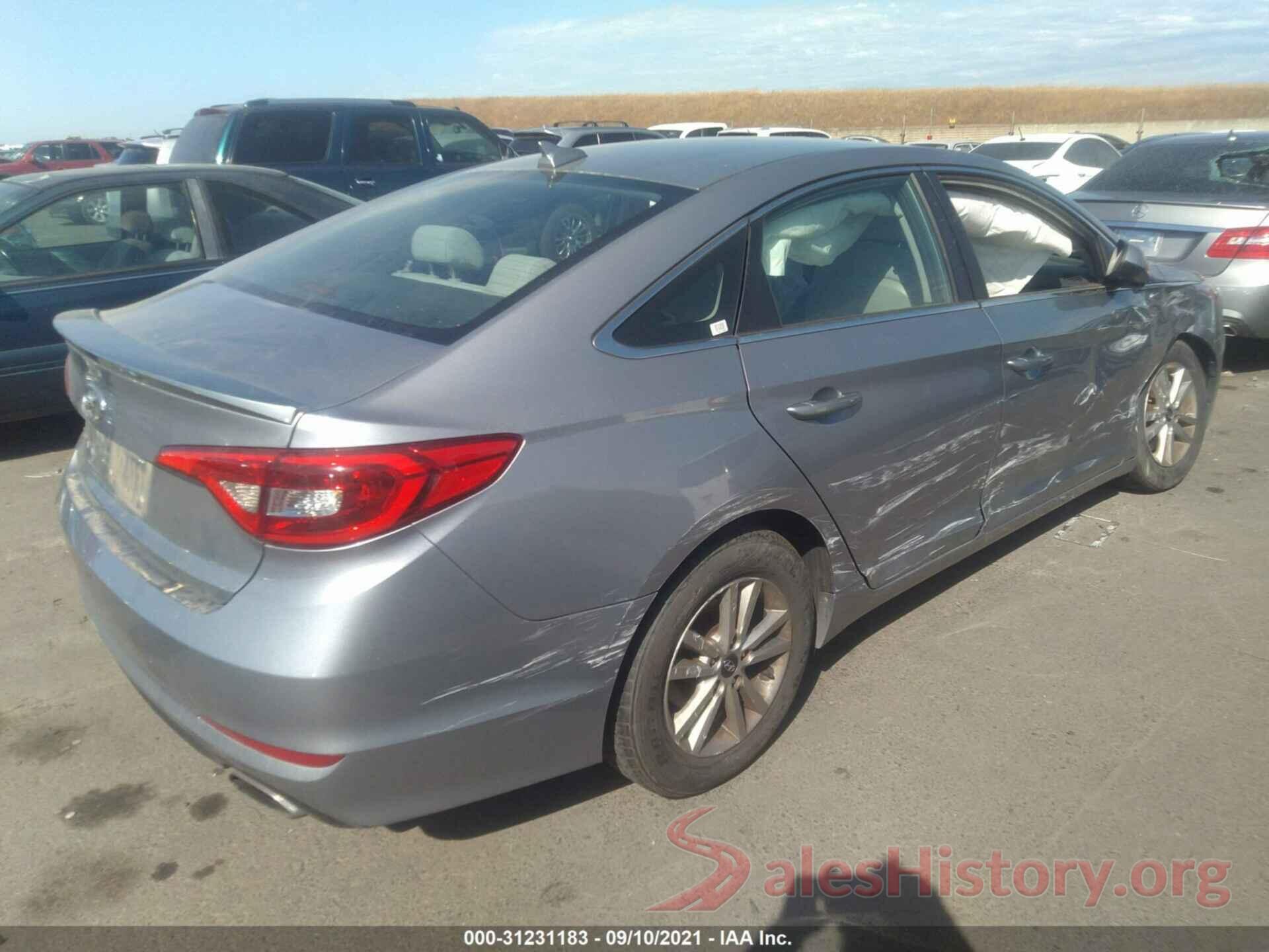 5NPE24AF3GH267866 2016 HYUNDAI SONATA