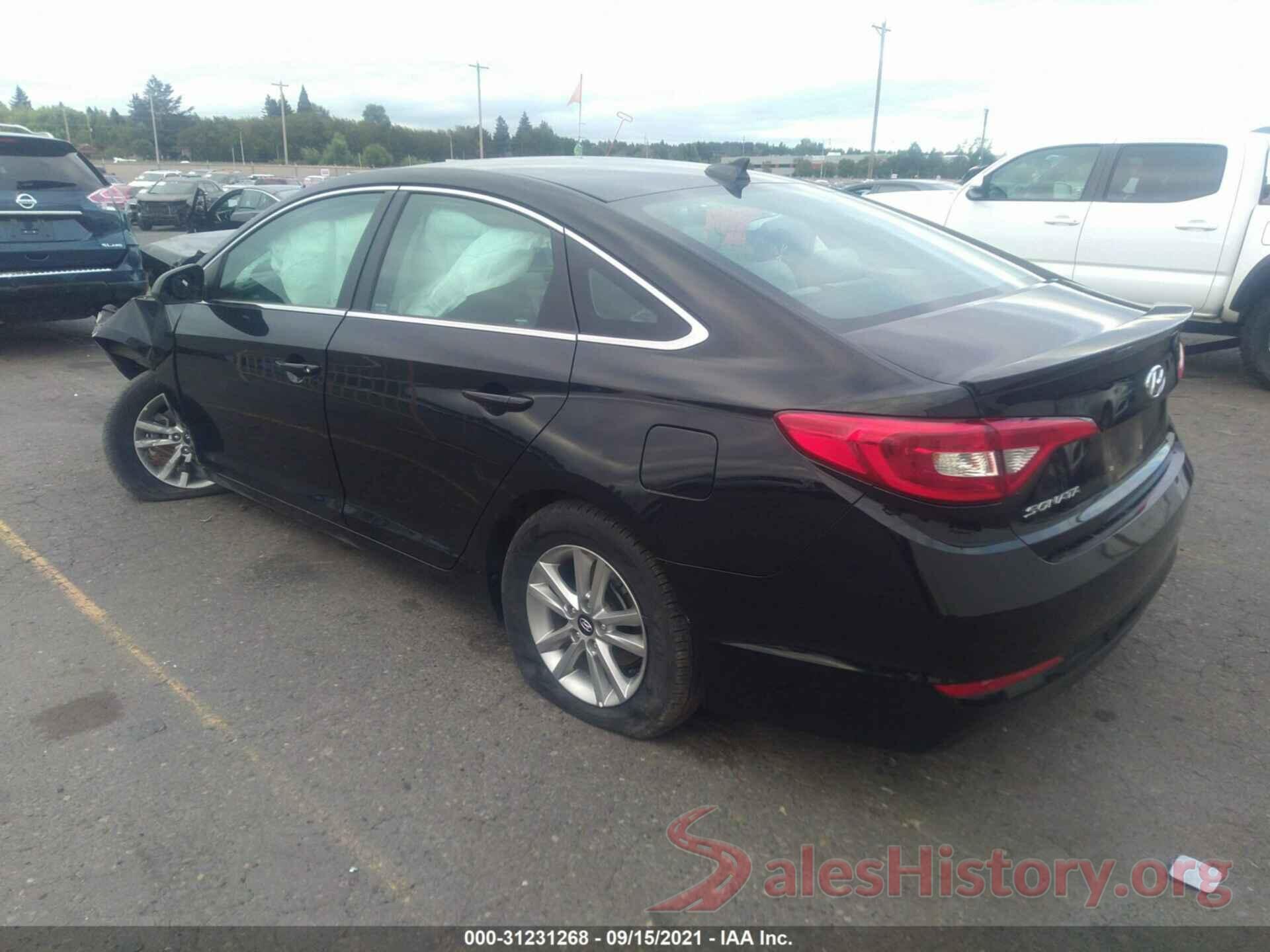 5NPE24AF3GH364761 2016 HYUNDAI SONATA