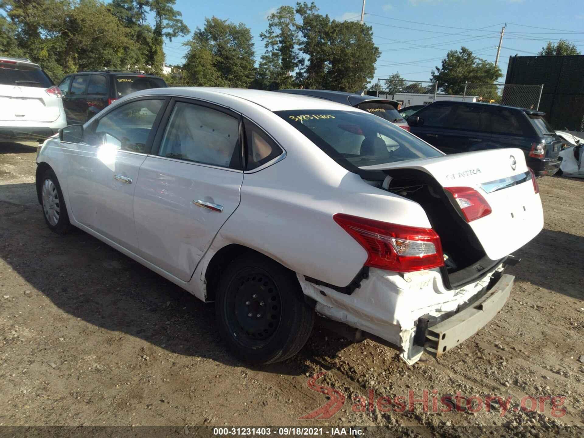 3N1AB7APXHY261014 2017 NISSAN SENTRA