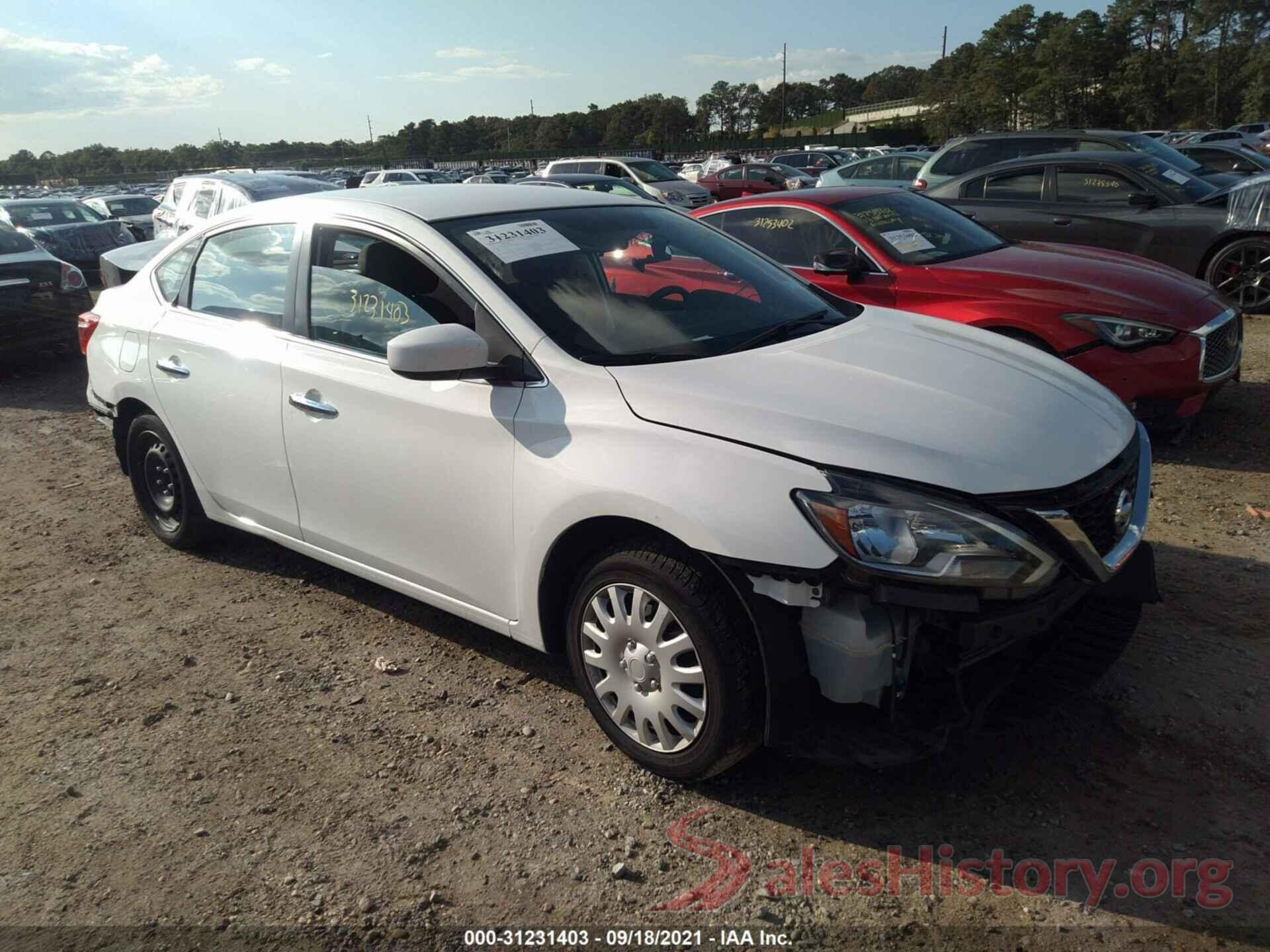 3N1AB7APXHY261014 2017 NISSAN SENTRA