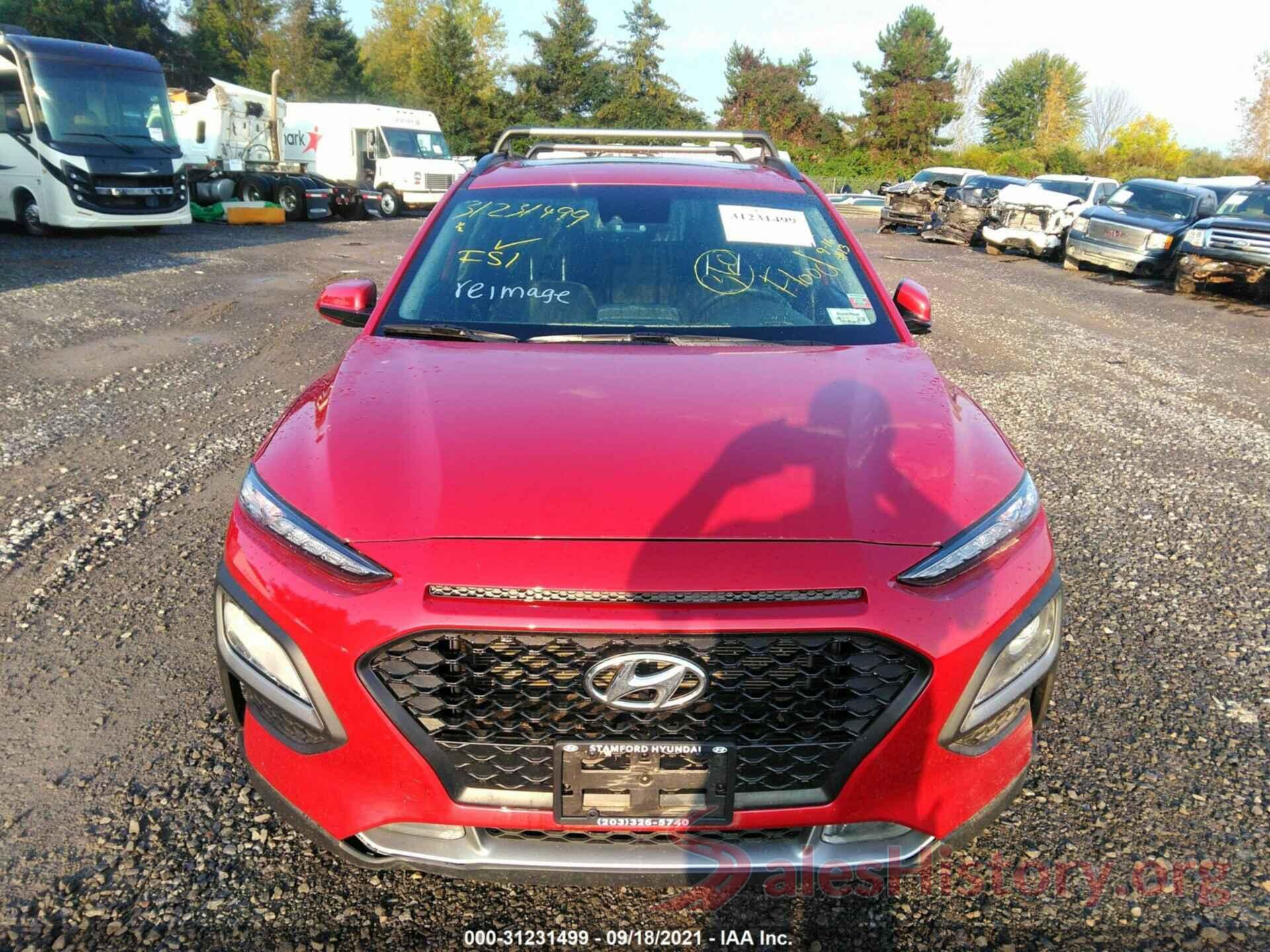 KM8K6CAA5KU325380 2019 HYUNDAI KONA