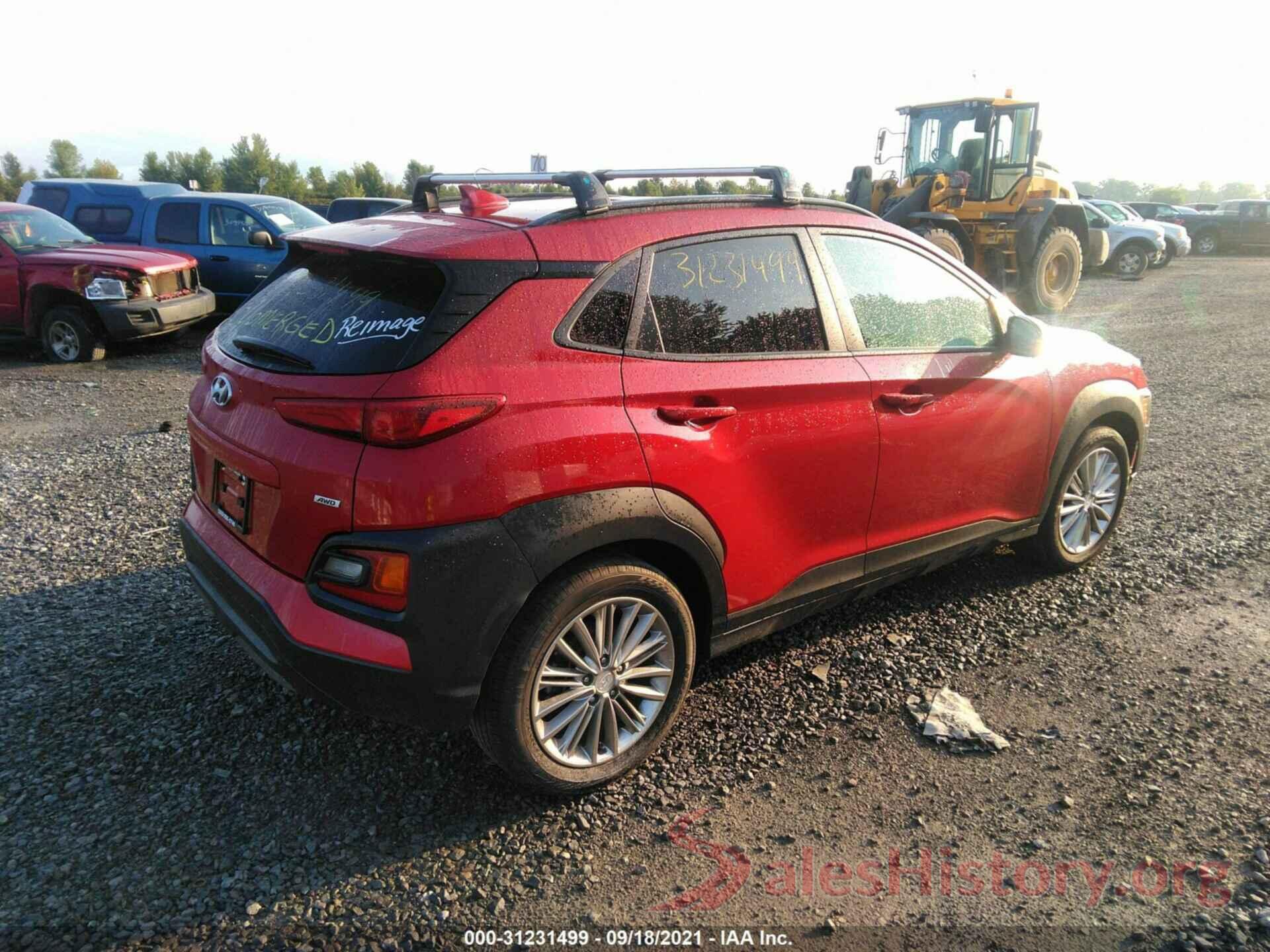 KM8K6CAA5KU325380 2019 HYUNDAI KONA