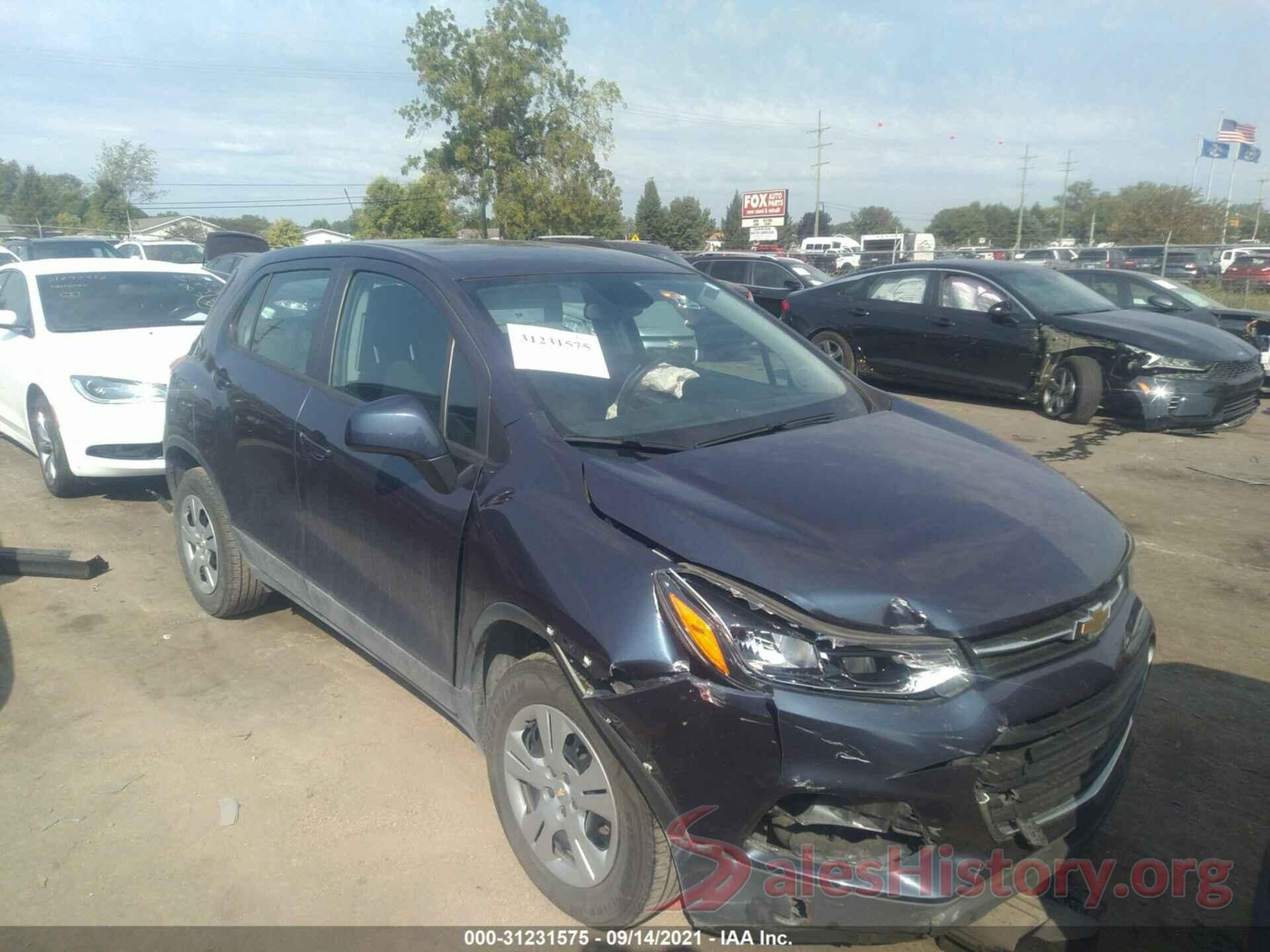 3GNCJKSB6JL418532 2018 CHEVROLET TRAX