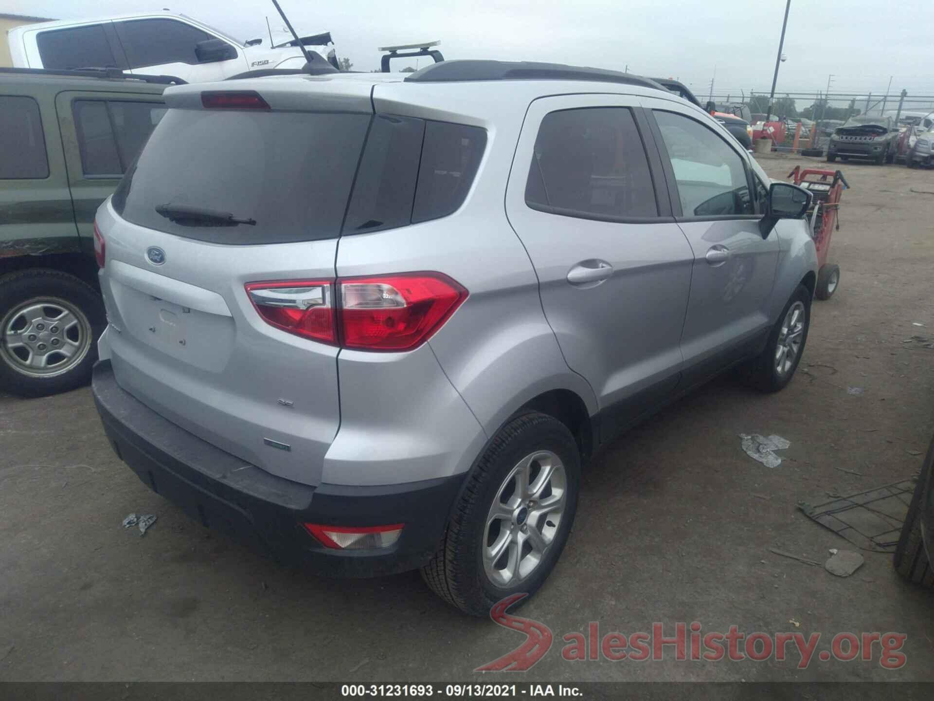 MAJ3S2GE6KC268367 2019 FORD ECOSPORT