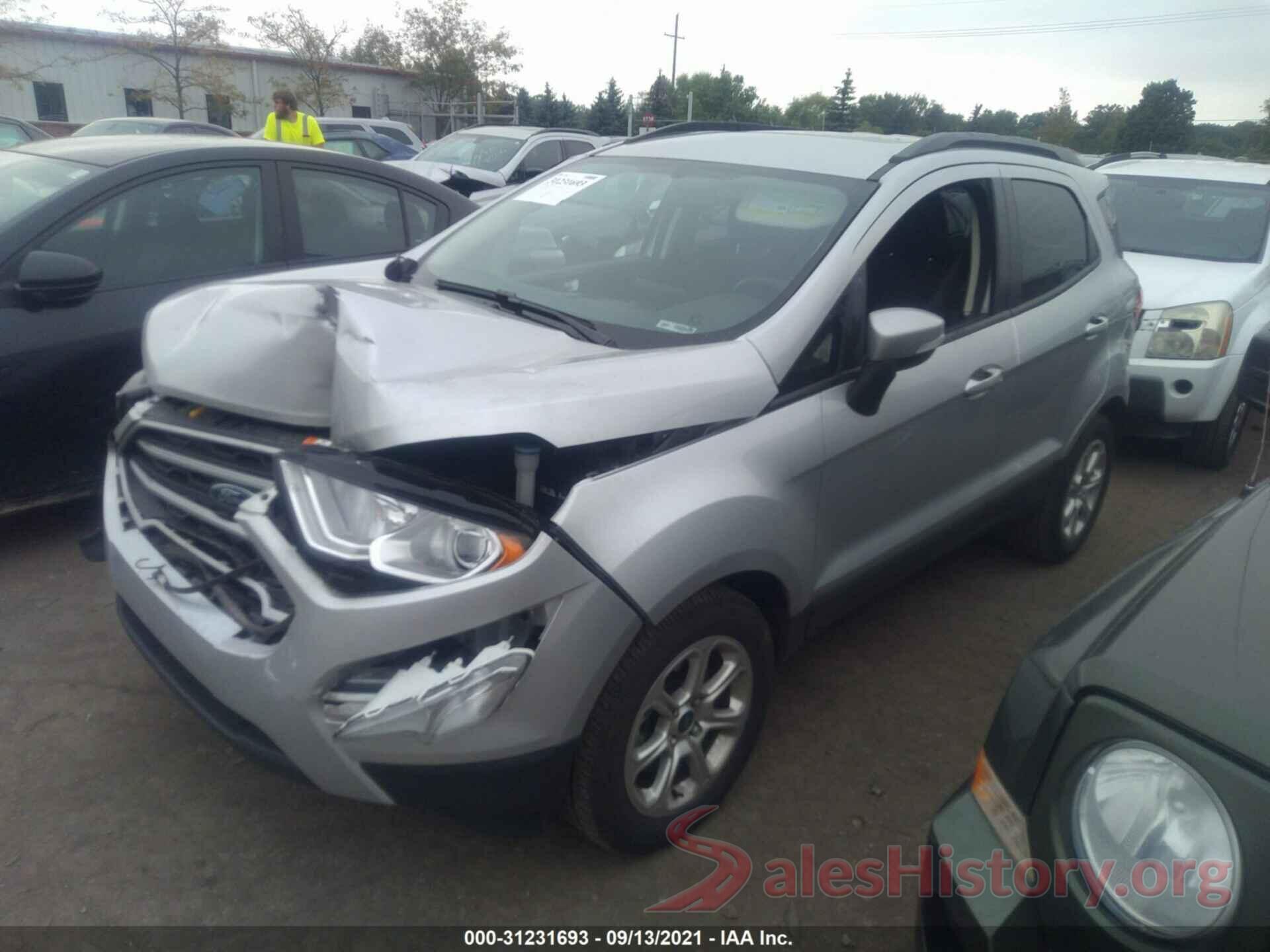 MAJ3S2GE6KC268367 2019 FORD ECOSPORT