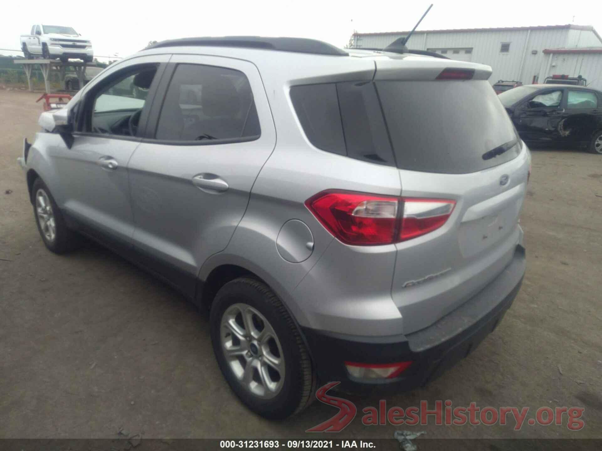 MAJ3S2GE6KC268367 2019 FORD ECOSPORT