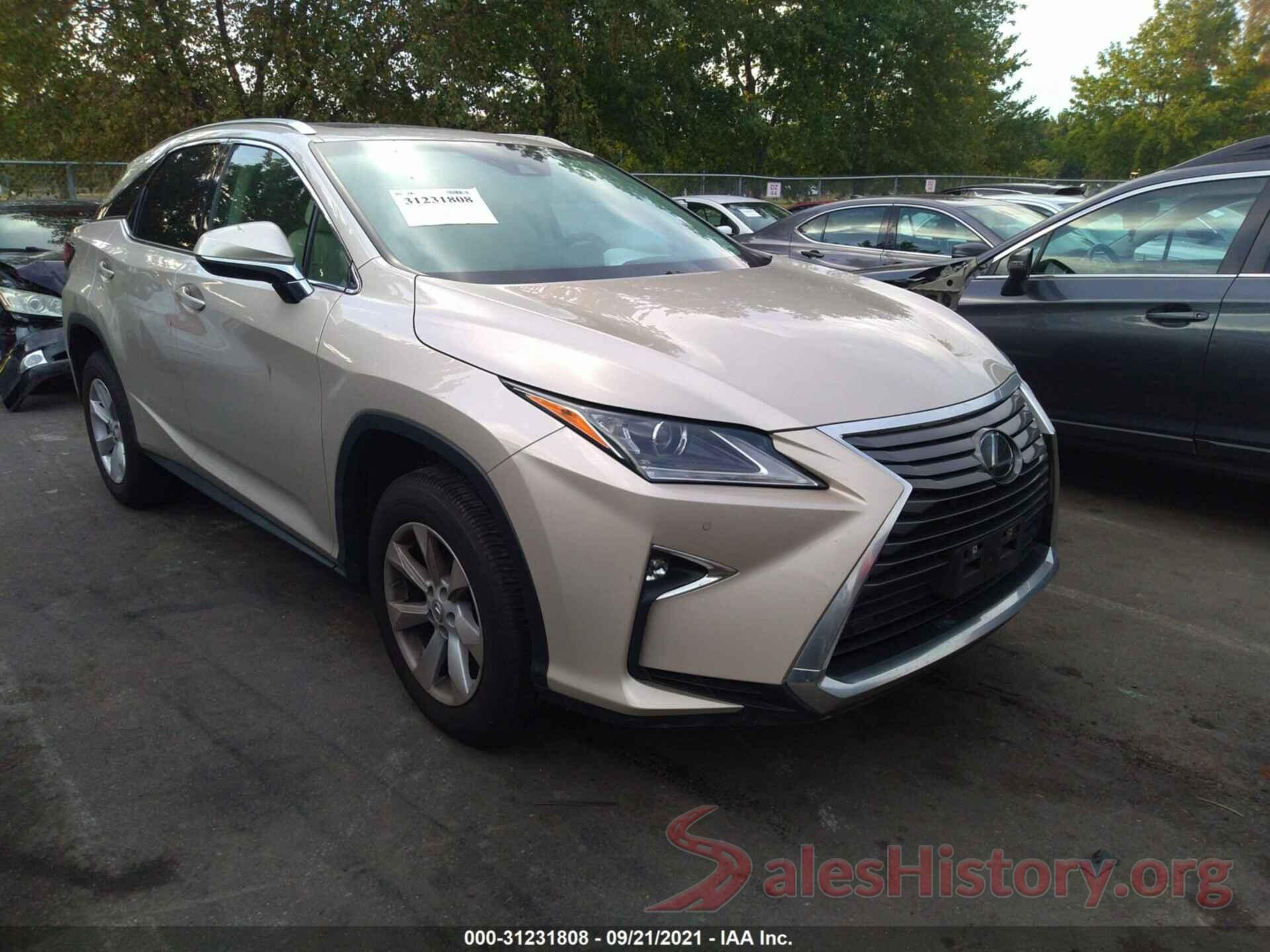 2T2BZMCA6HC063210 2017 LEXUS RX