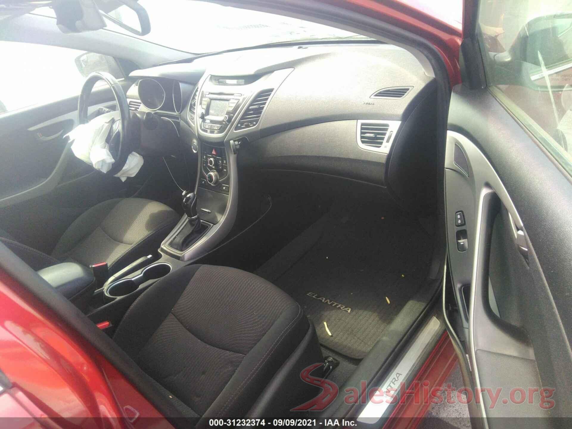 5NPDH4AE5GH694175 2016 HYUNDAI ELANTRA