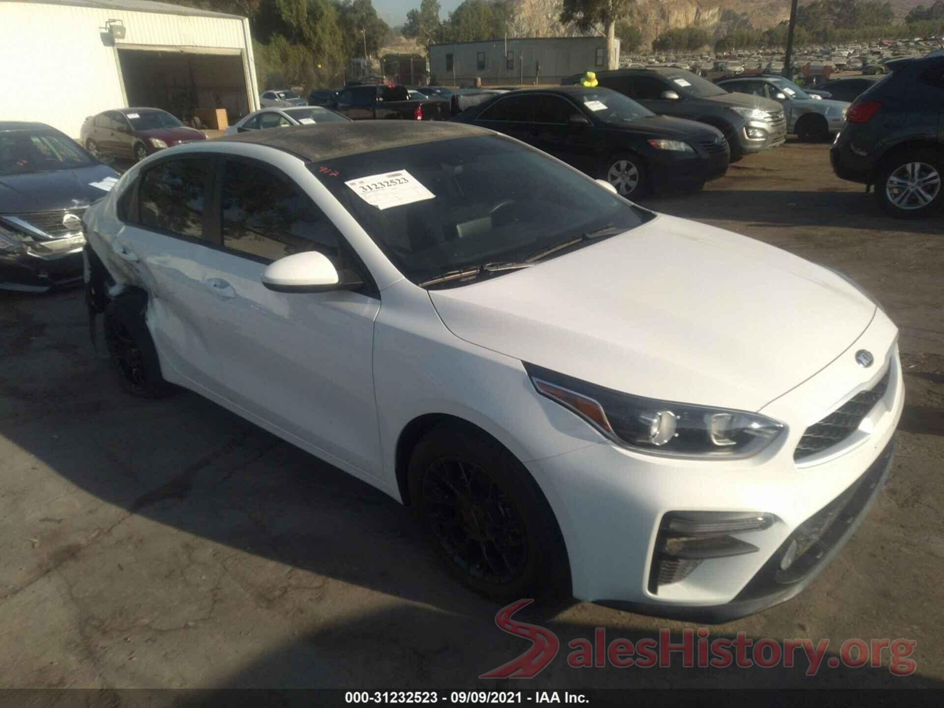 3KPF24AD8LE182233 2020 KIA FORTE