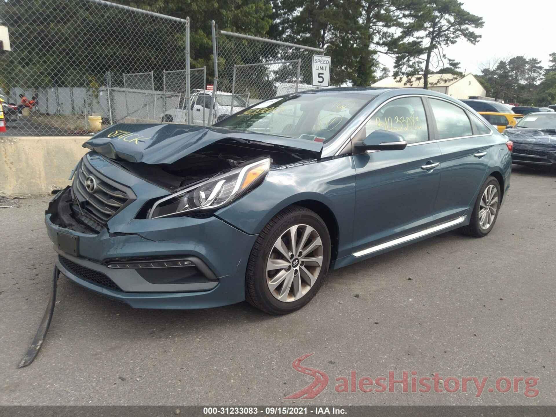 5NPE34AF4GH416038 2016 HYUNDAI SONATA