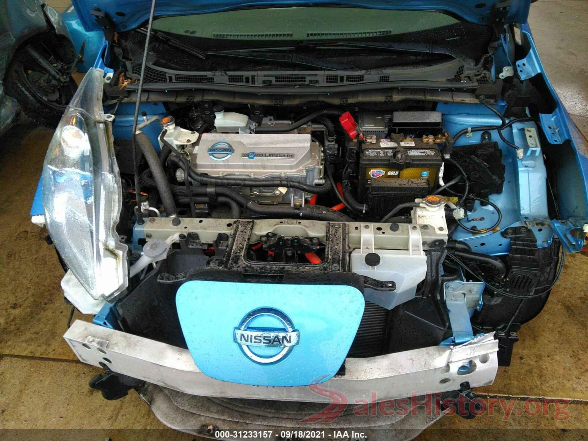 JN1AZ0CP8BT003459 2011 NISSAN LEAF