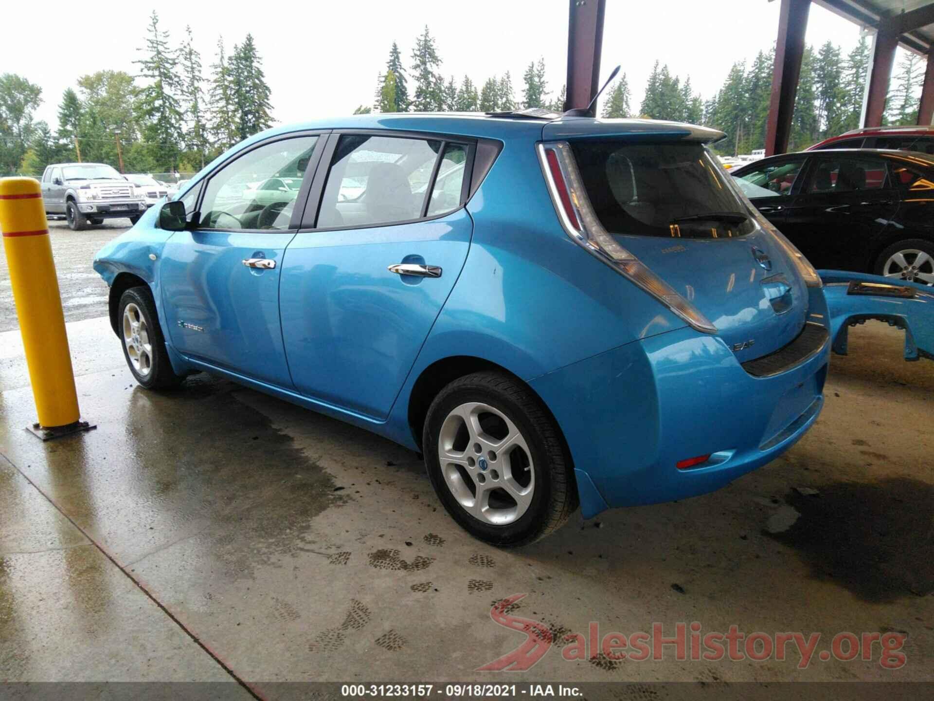 JN1AZ0CP8BT003459 2011 NISSAN LEAF