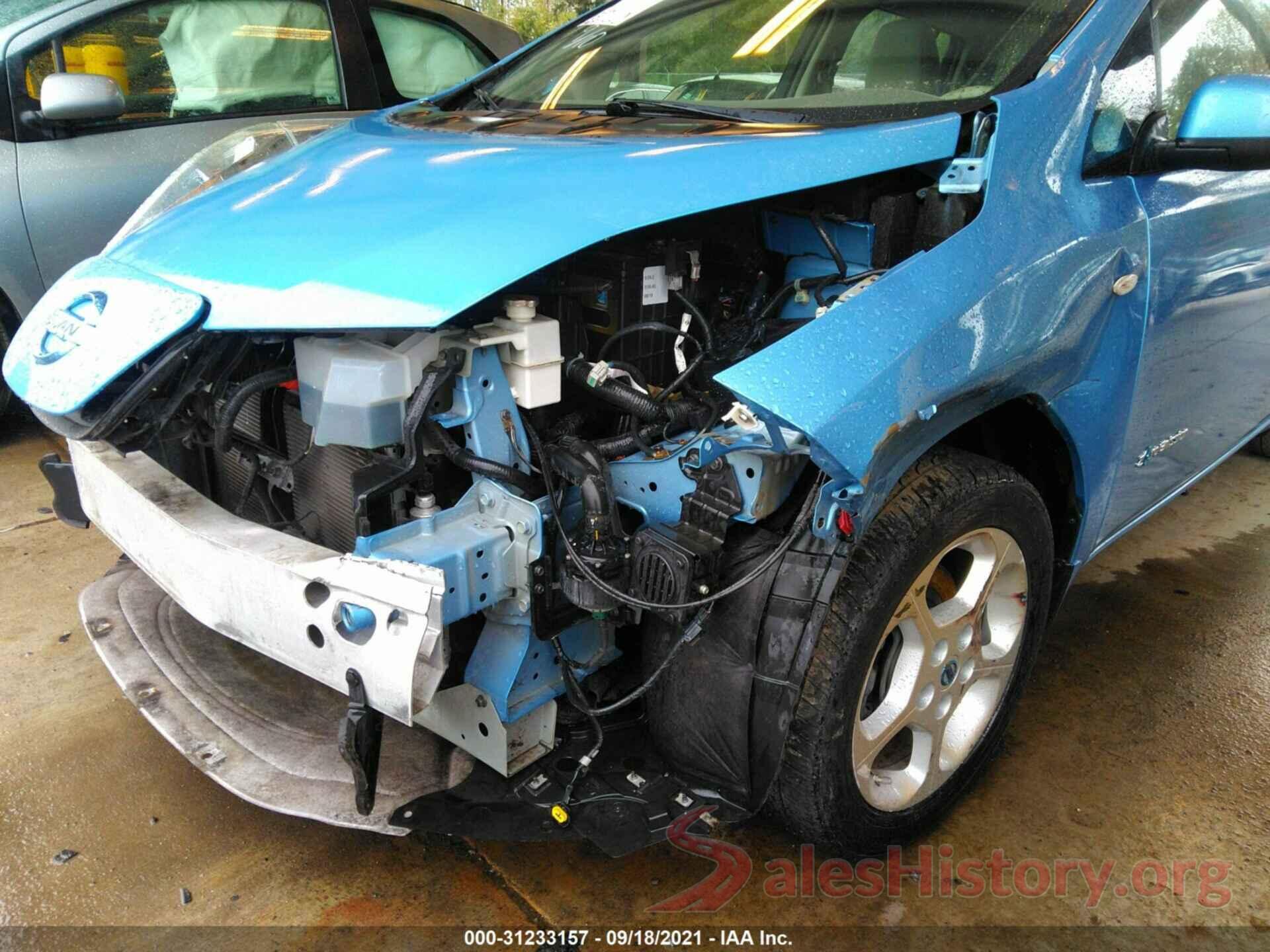 JN1AZ0CP8BT003459 2011 NISSAN LEAF