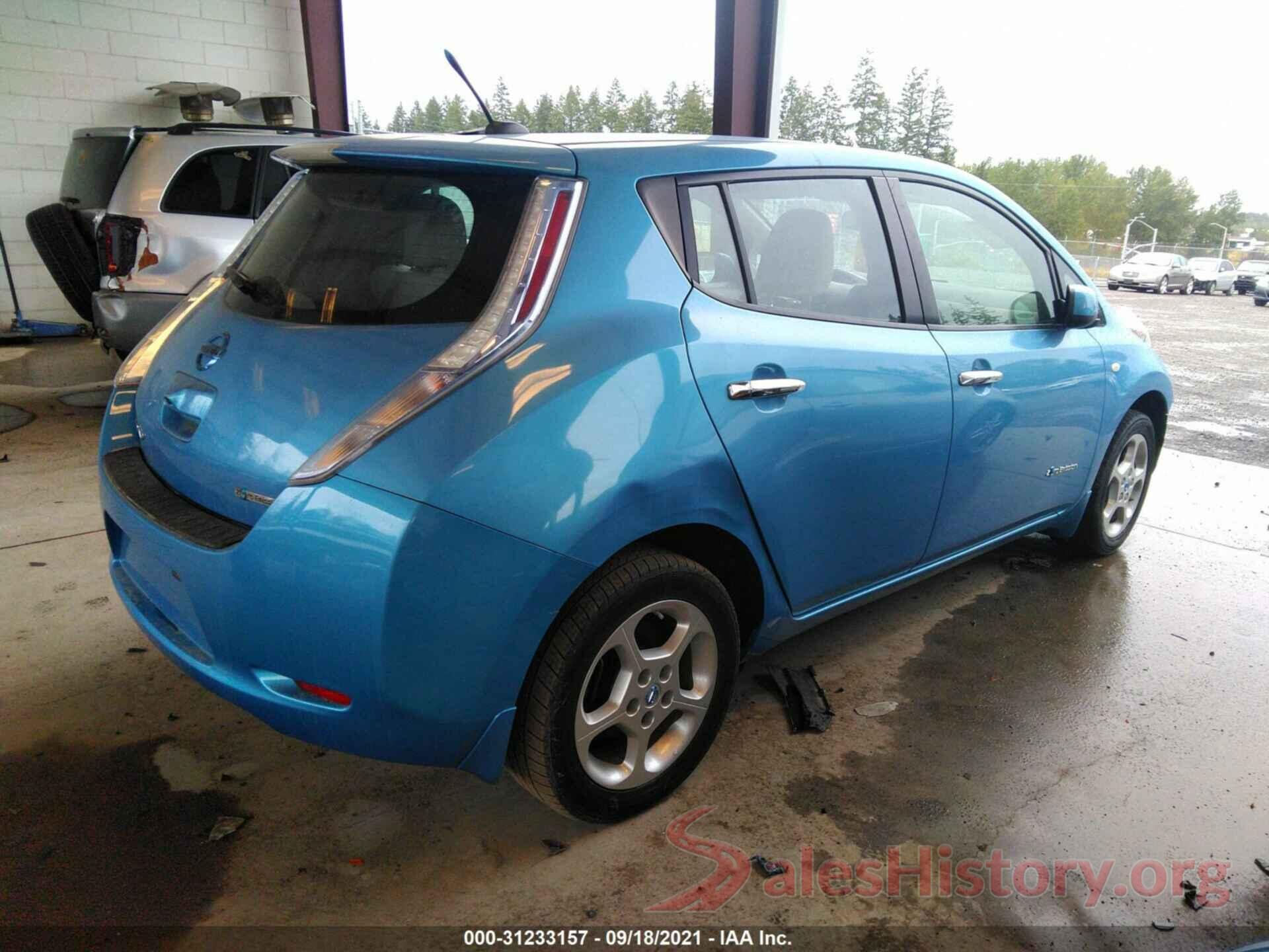 JN1AZ0CP8BT003459 2011 NISSAN LEAF