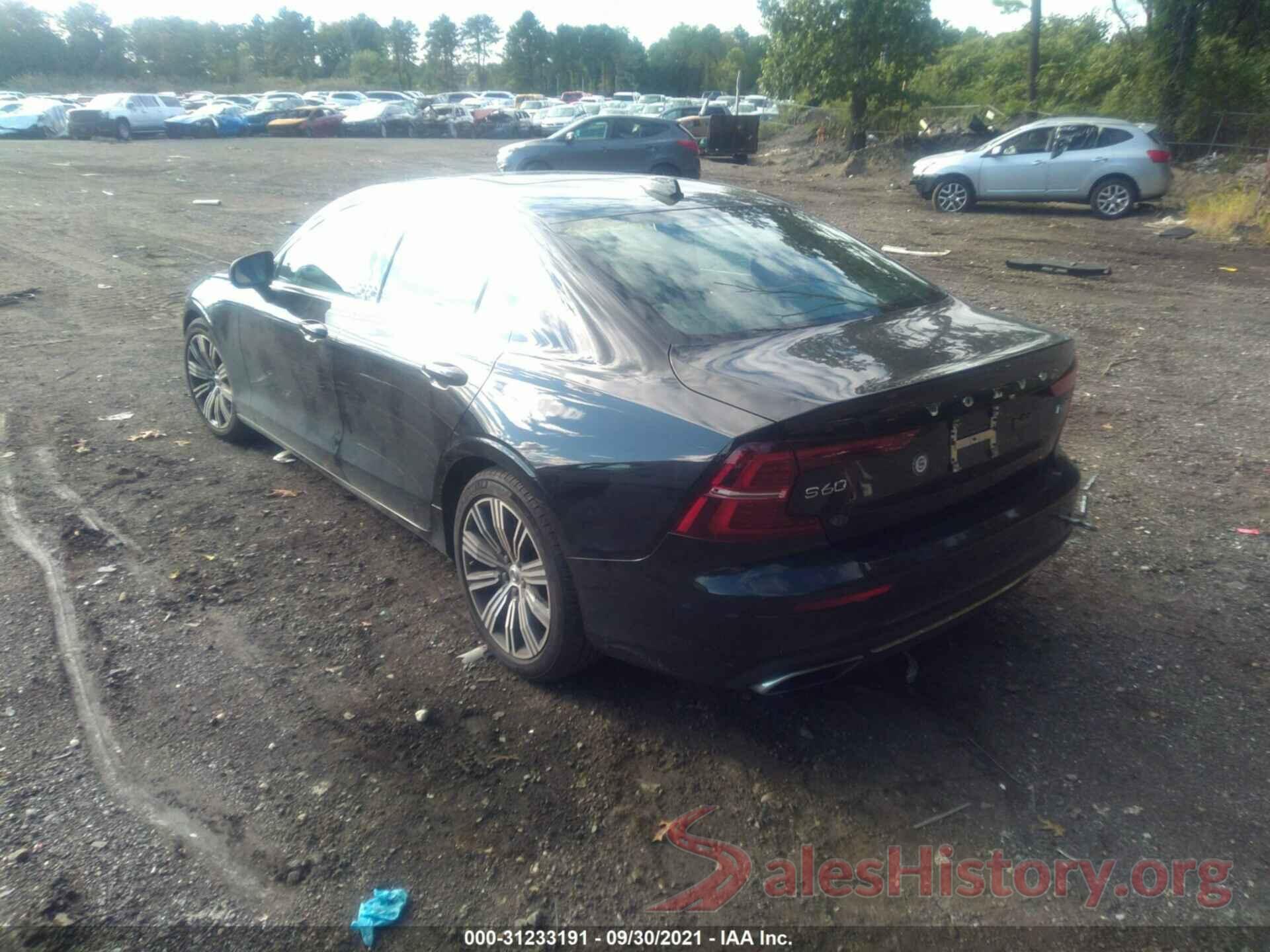 7JRA22TL6KG013007 2019 VOLVO S60