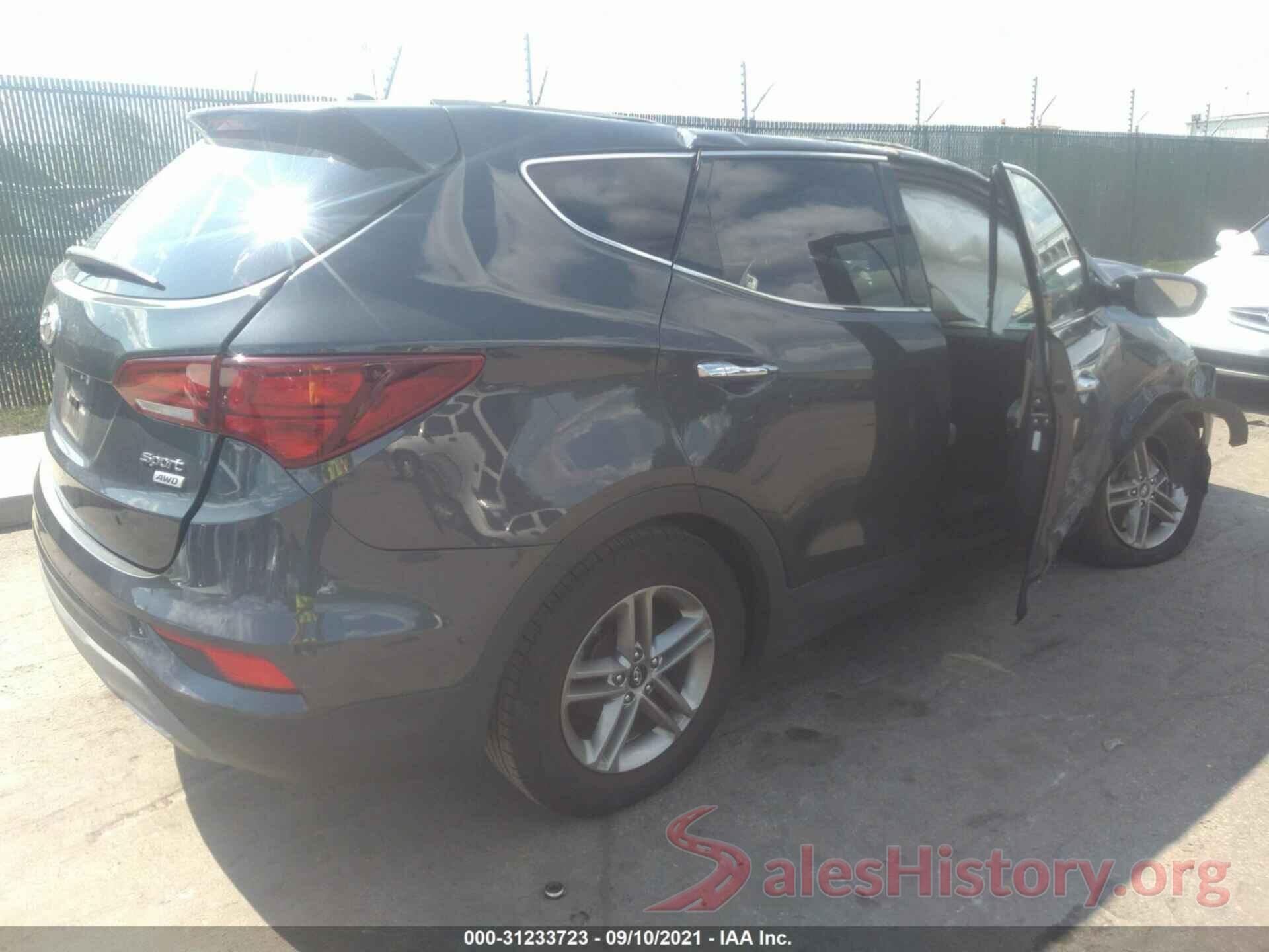 5XYZTDLB9JG560498 2018 HYUNDAI SANTA FE SPORT