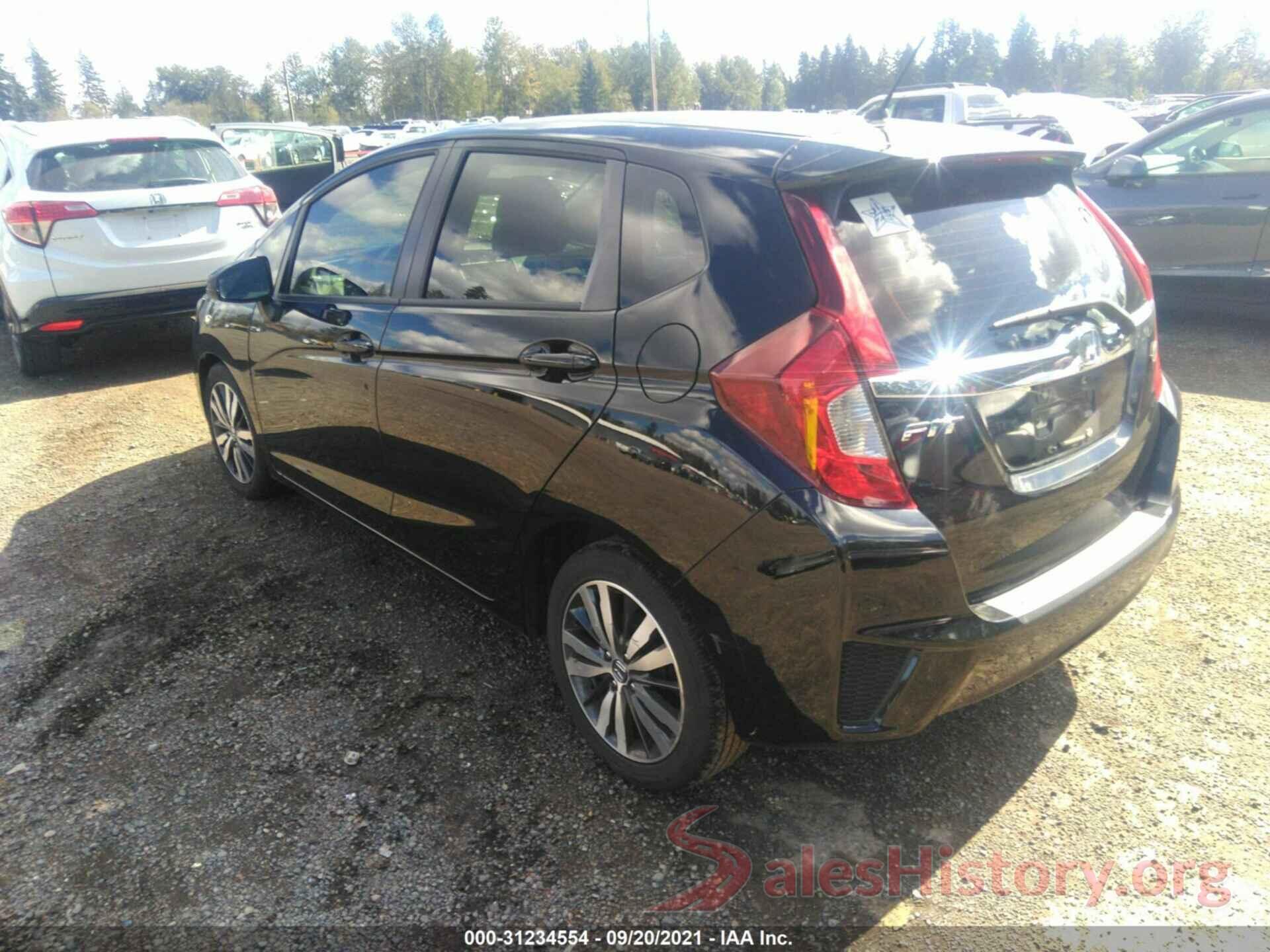 JHMGK5H73GX001327 2016 HONDA FIT