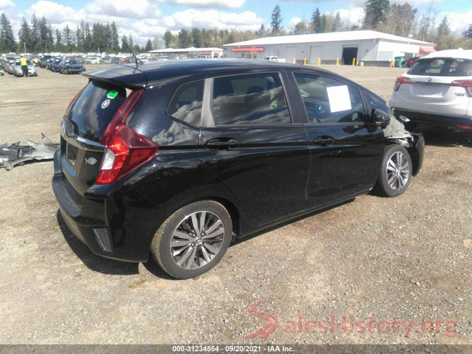 JHMGK5H73GX001327 2016 HONDA FIT