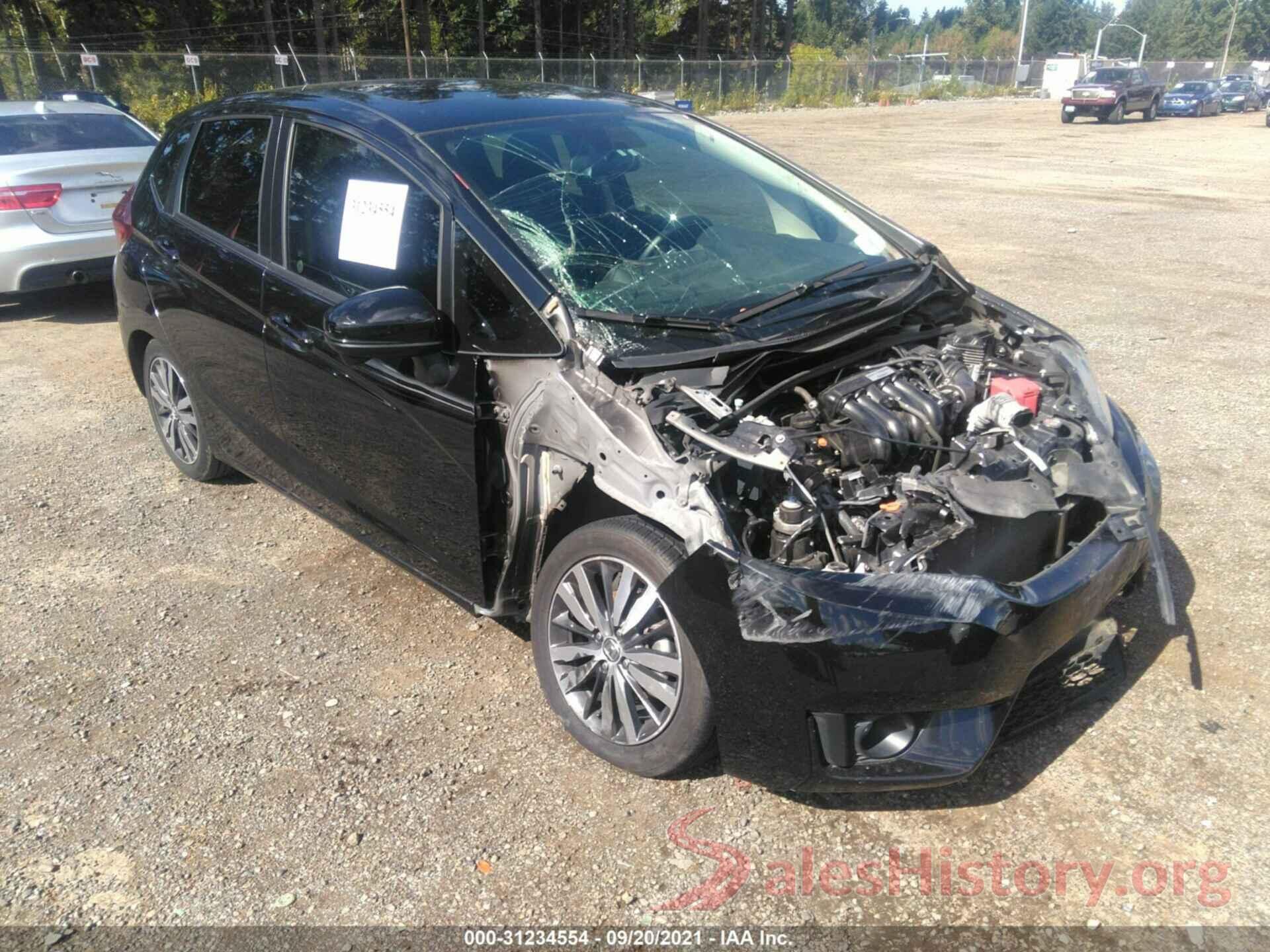 JHMGK5H73GX001327 2016 HONDA FIT