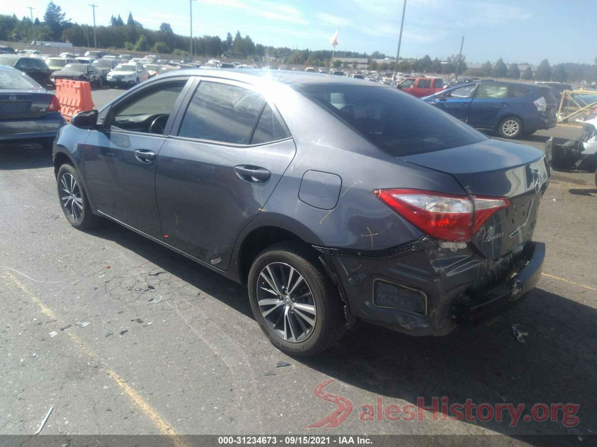 5YFBURHE3GP531792 2016 TOYOTA COROLLA