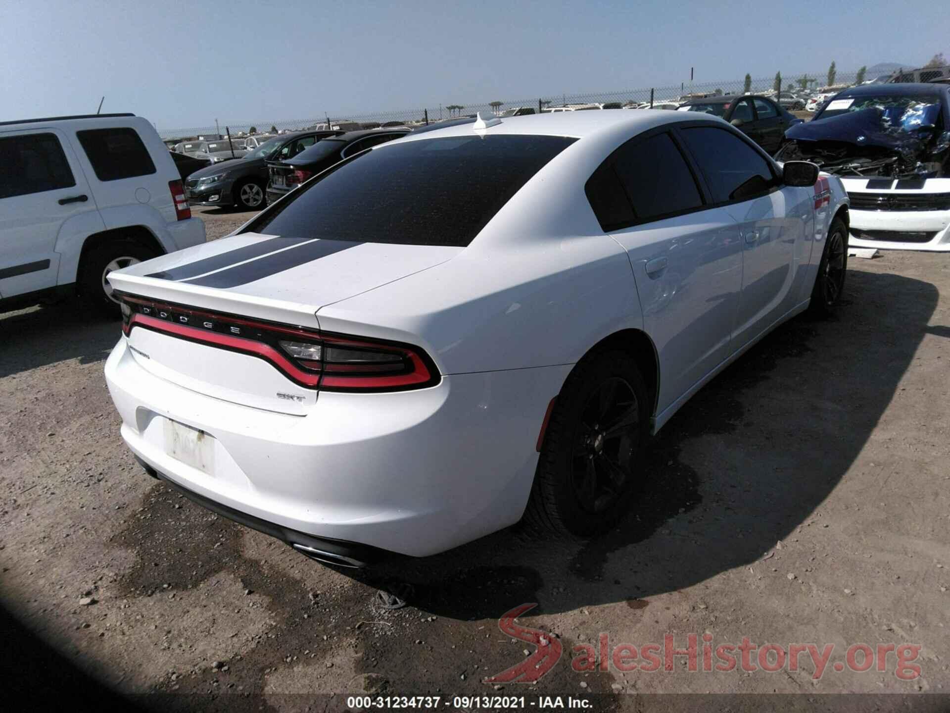 2C3CDXHG6GH227831 2016 DODGE CHARGER