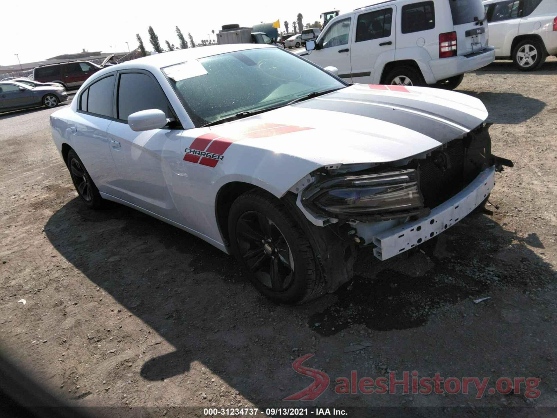 2C3CDXHG6GH227831 2016 DODGE CHARGER