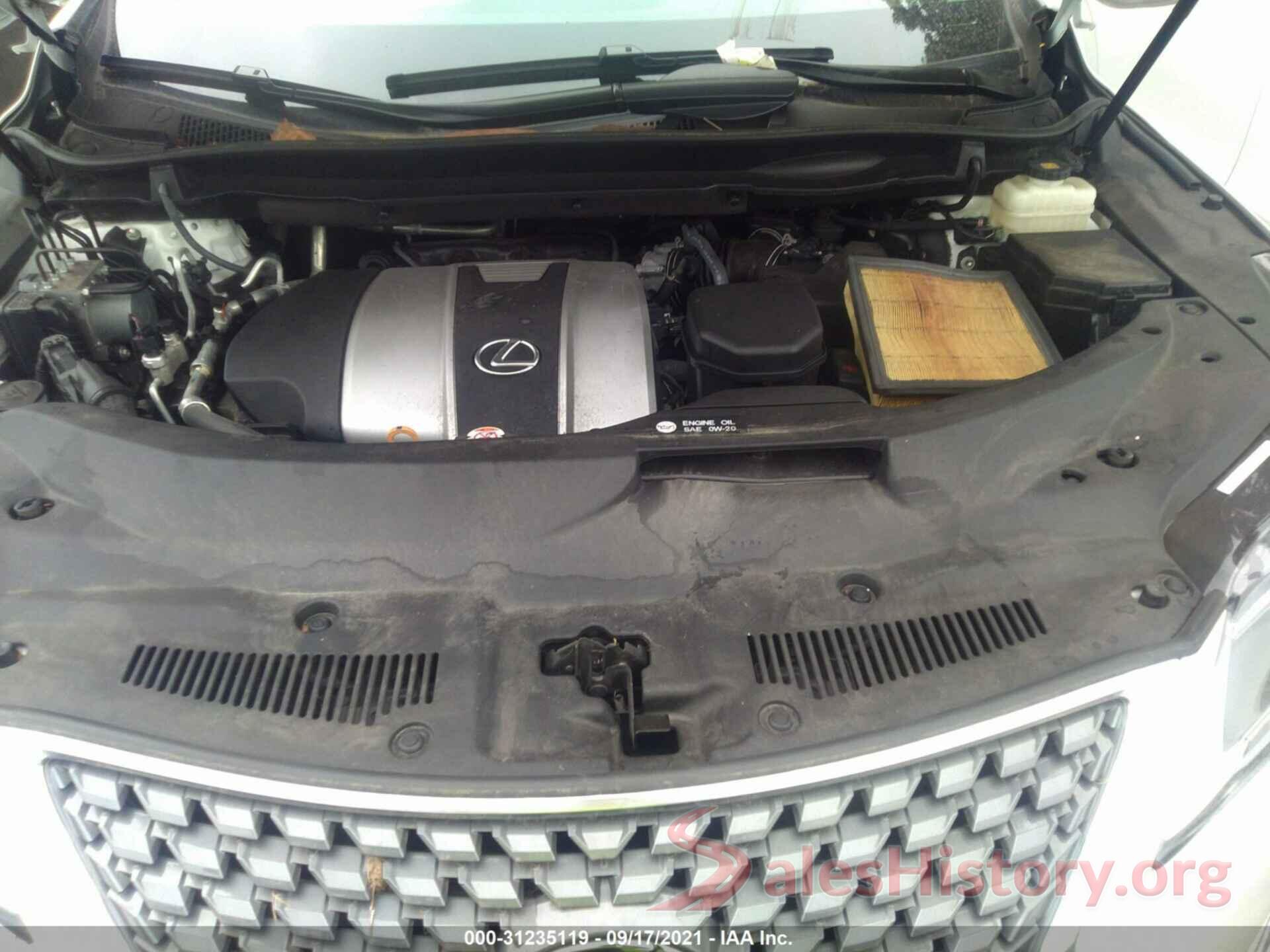 2T2HZMDA8LC257402 2020 LEXUS RX