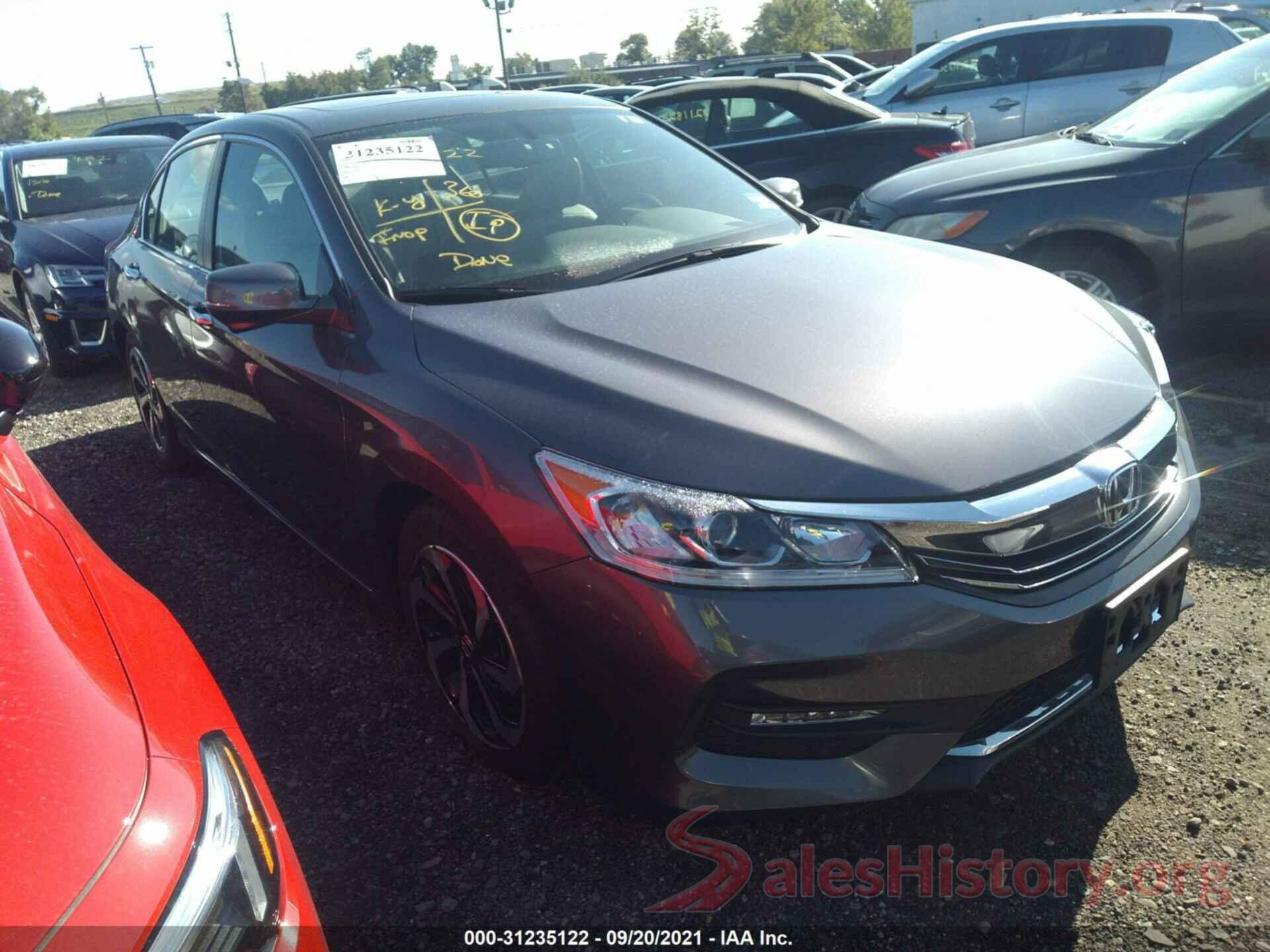 1HGCR2F88GA056110 2016 HONDA ACCORD SEDAN