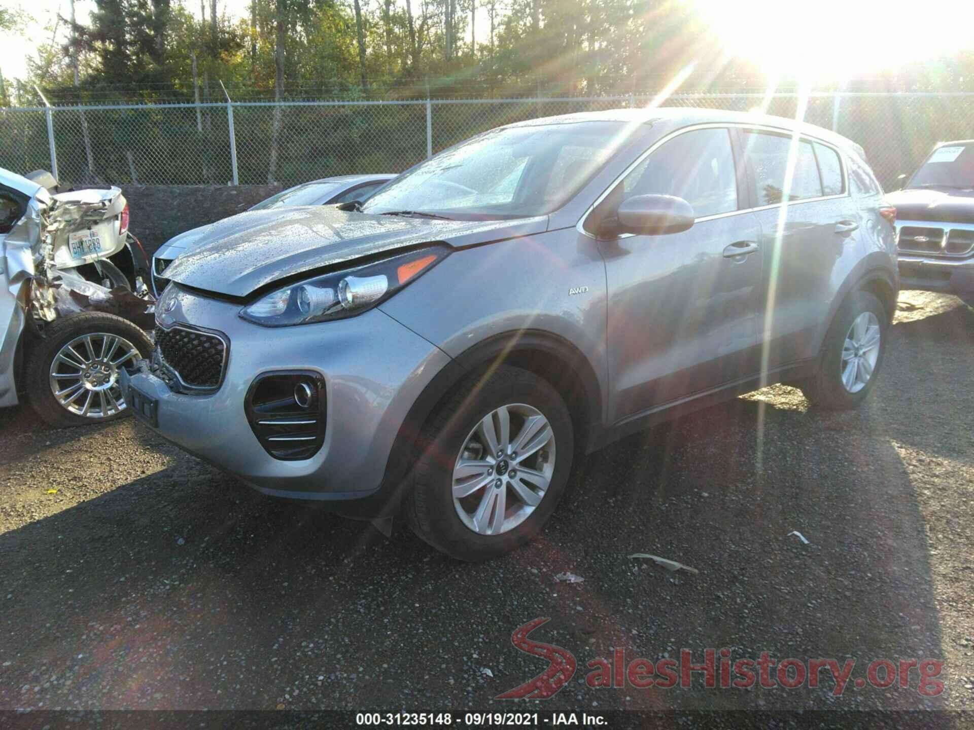 KNDPMCAC8K7592576 2019 KIA SPORTAGE