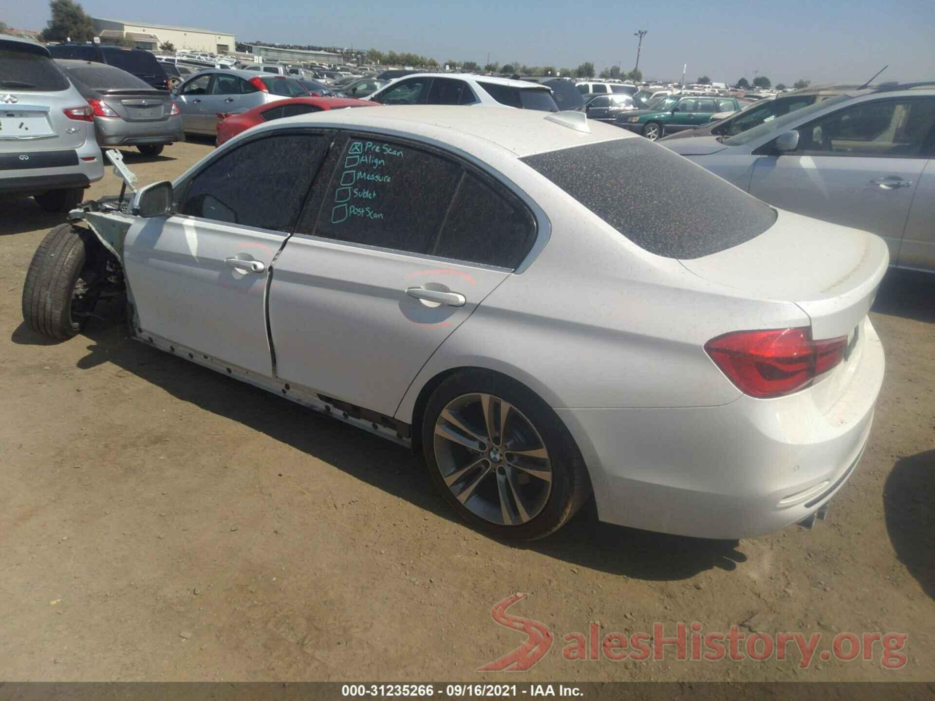 WBA8B9G31HNU56568 2017 BMW 3 SERIES