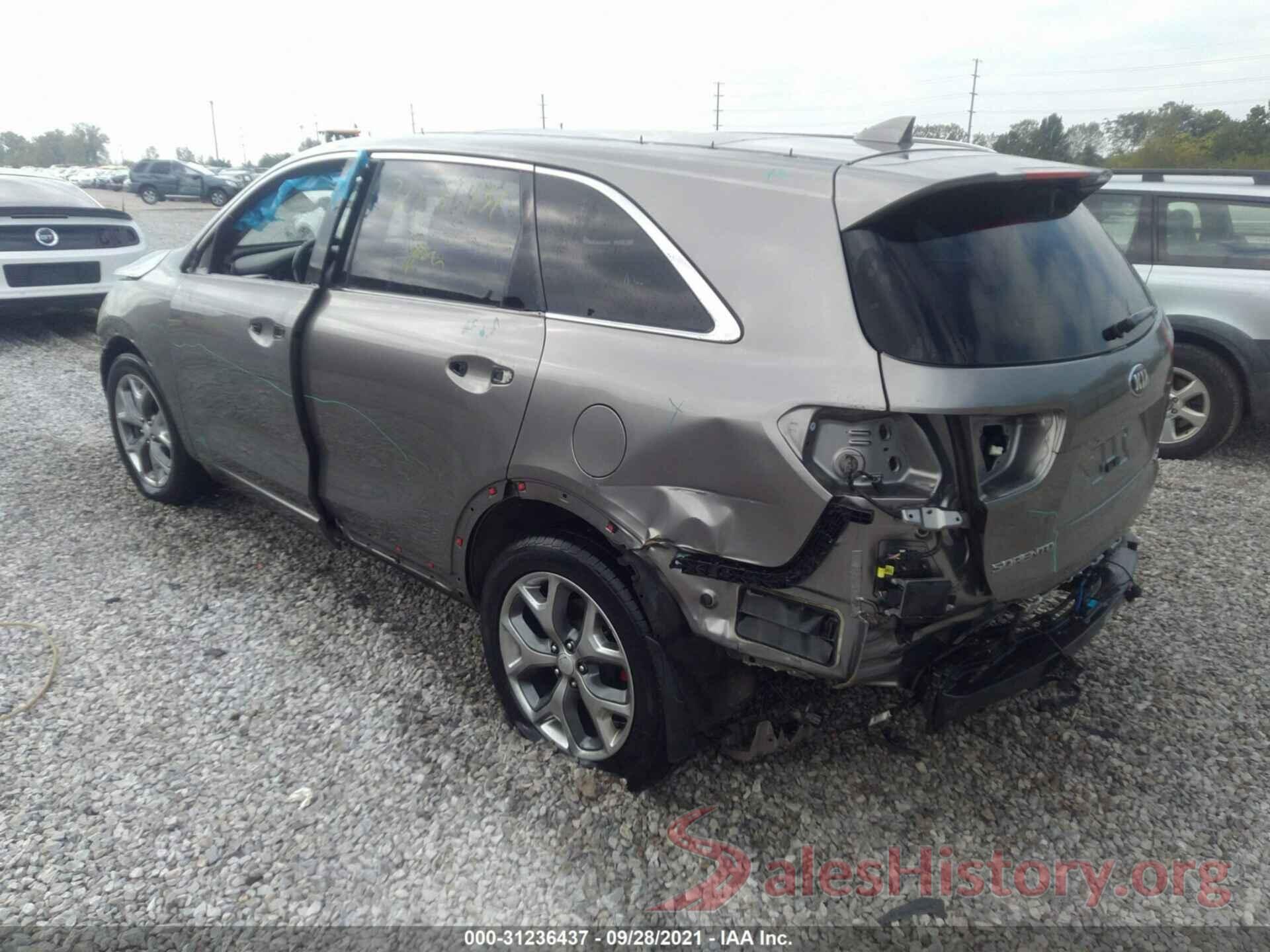 5XYPKDA50GG082102 2016 KIA SORENTO