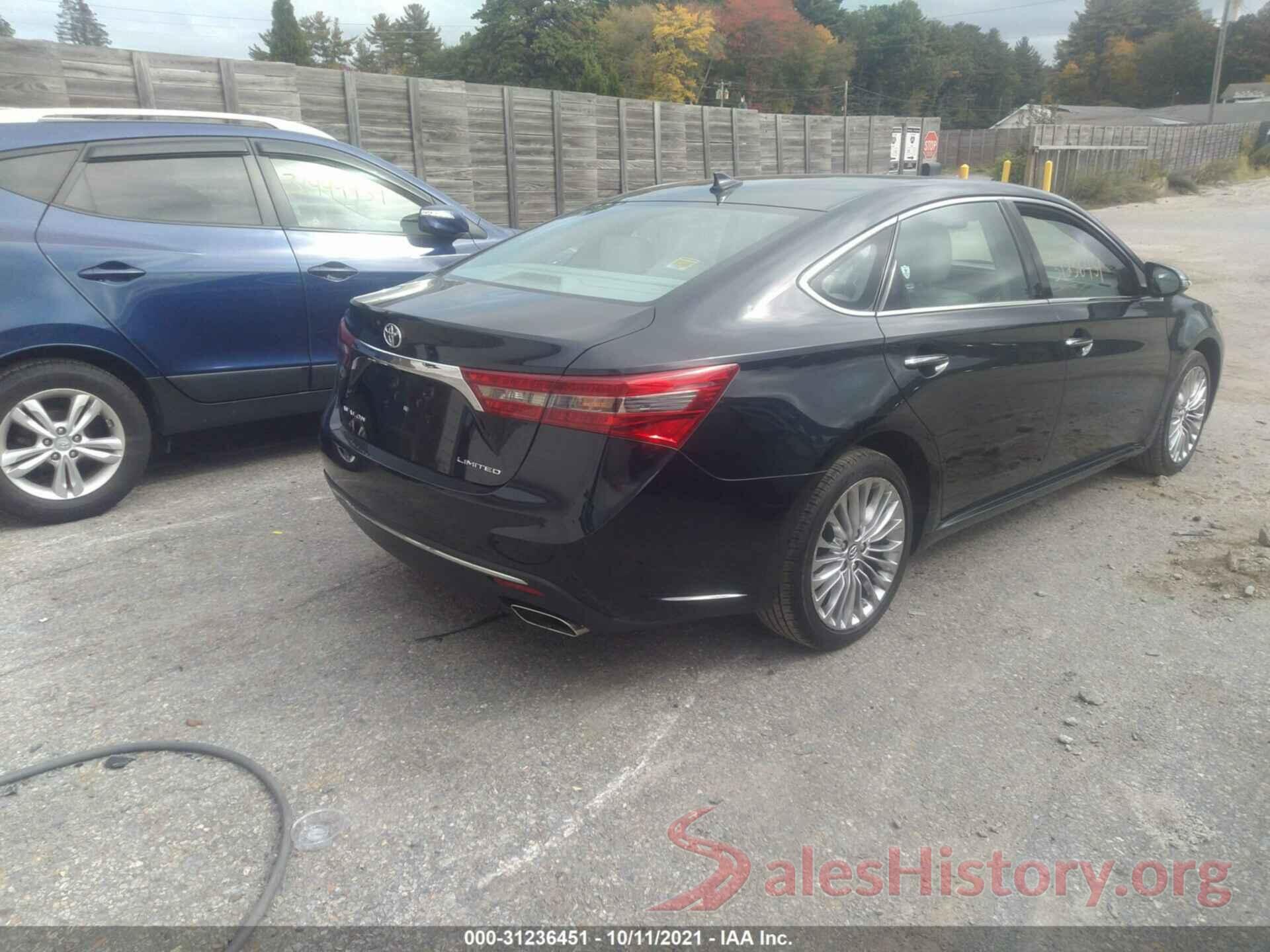 4T1BK1EB1GU205294 2016 TOYOTA AVALON