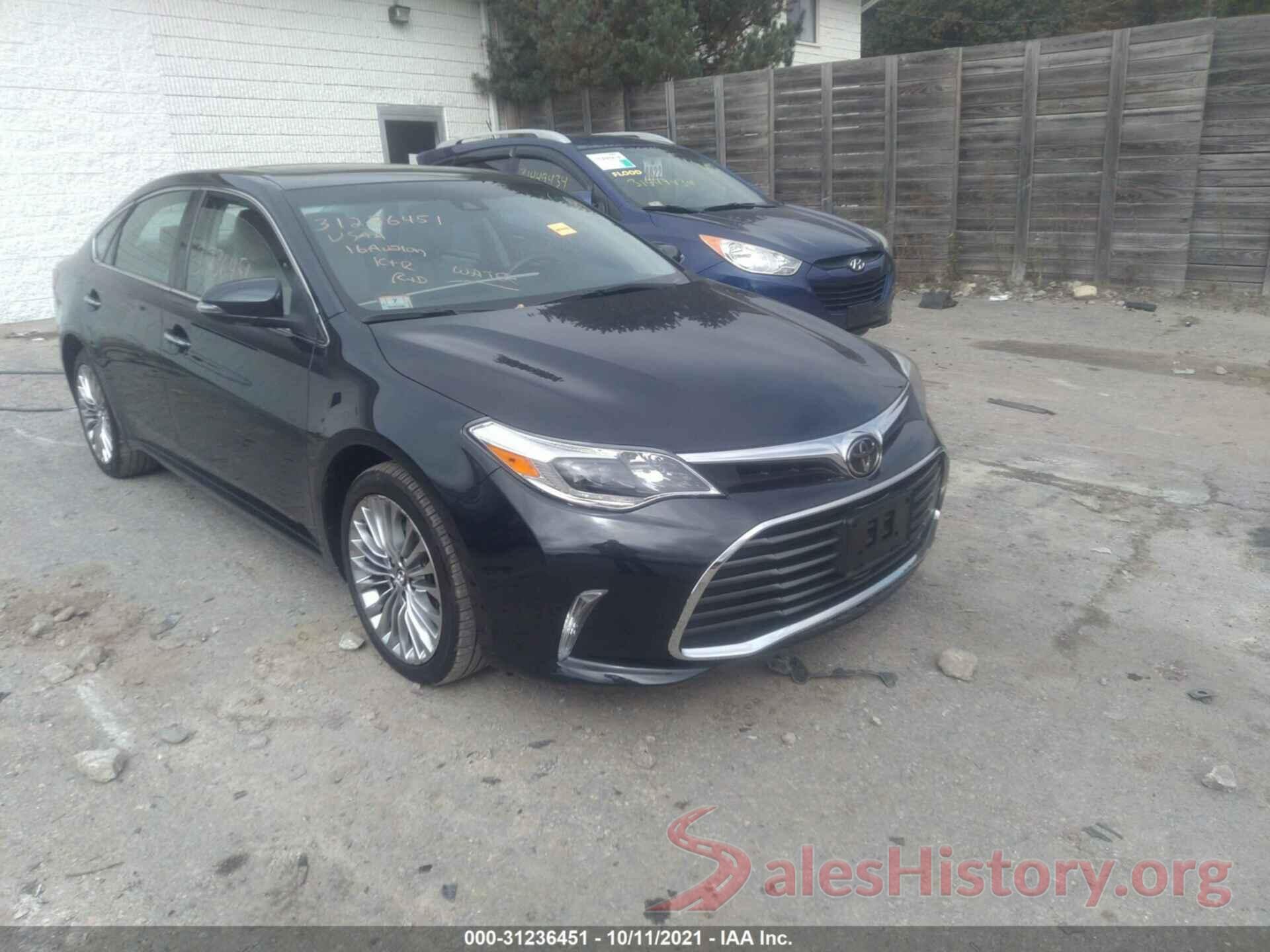 4T1BK1EB1GU205294 2016 TOYOTA AVALON