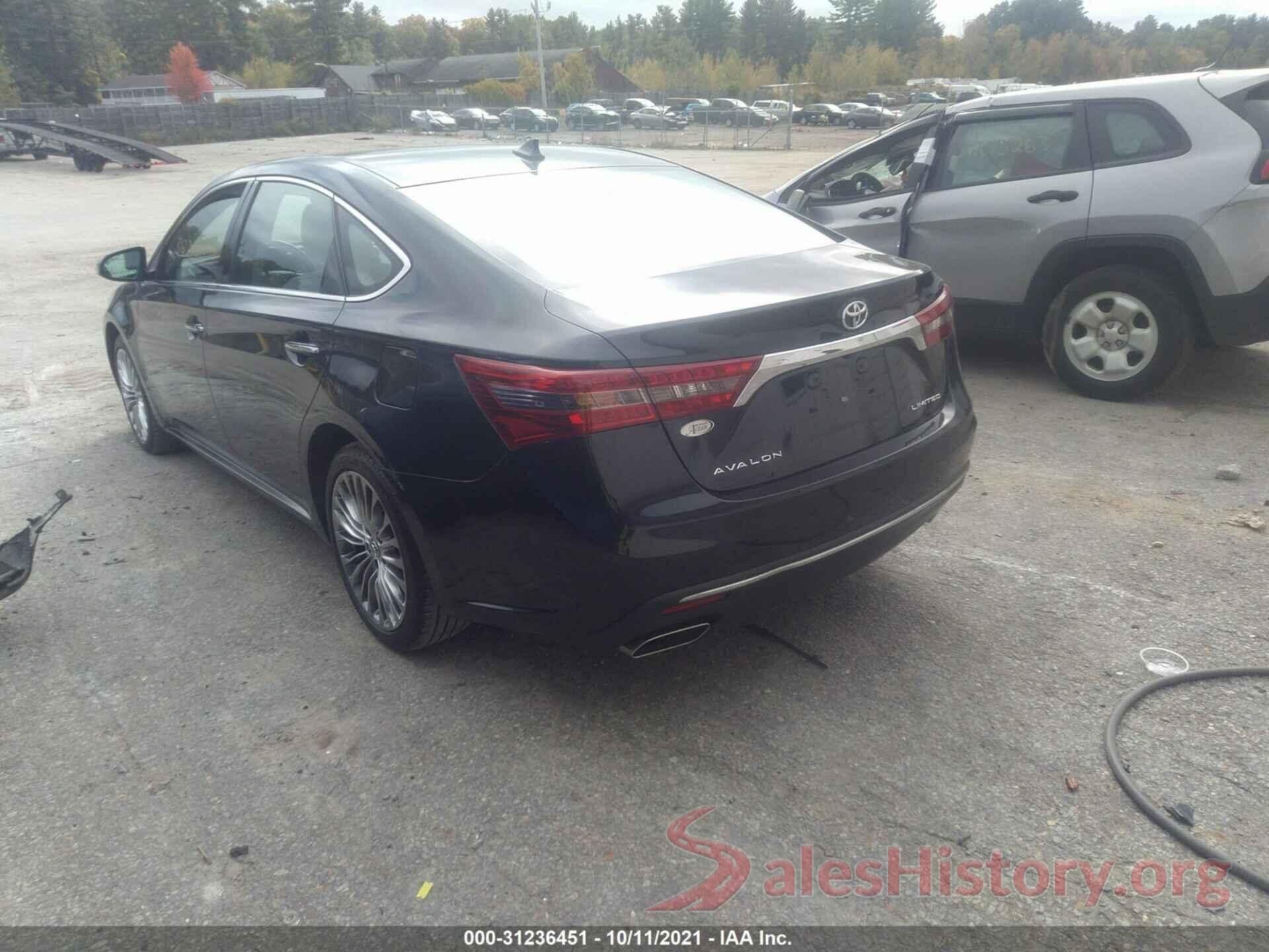 4T1BK1EB1GU205294 2016 TOYOTA AVALON