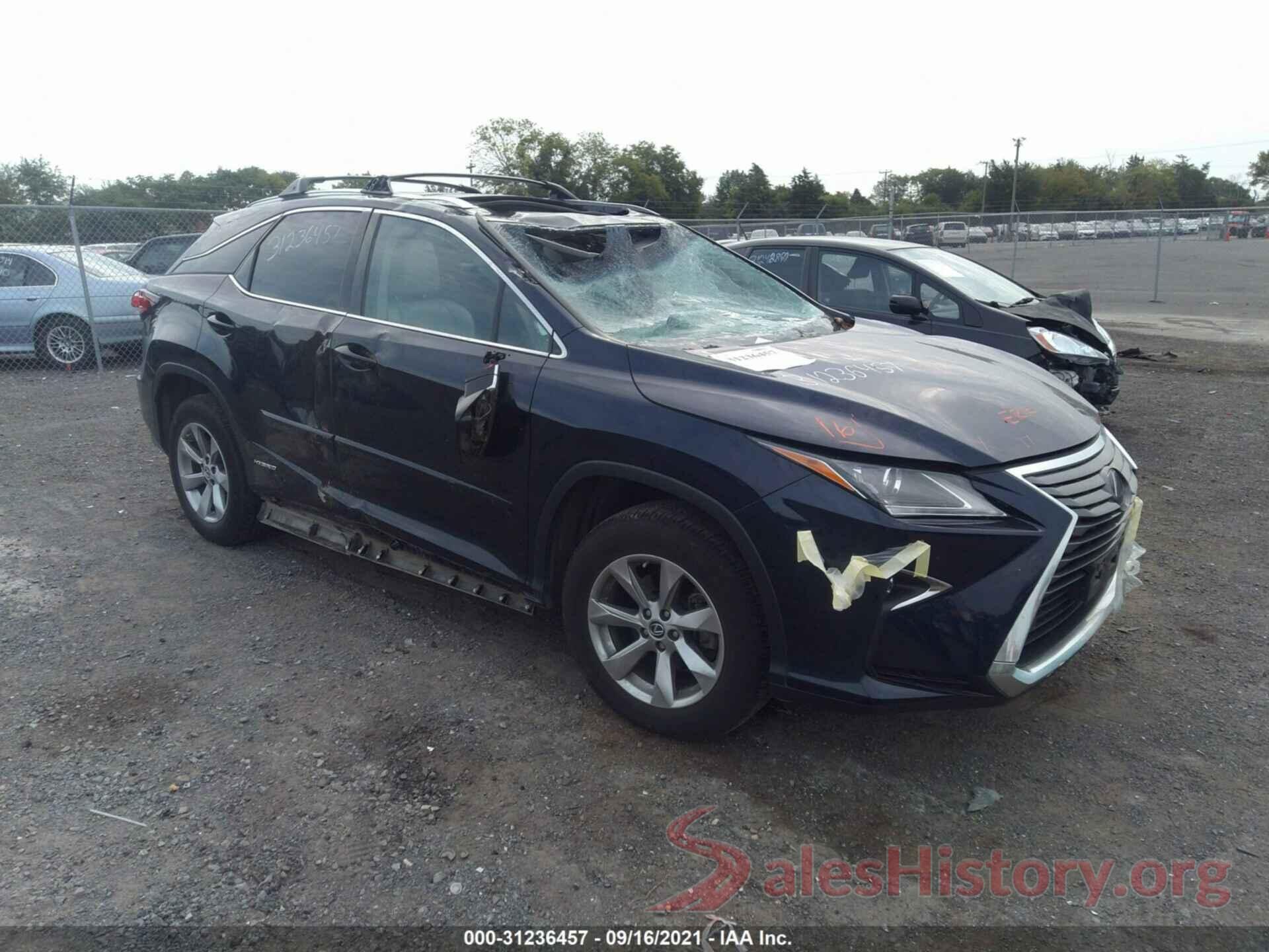 2T2BGMCA3JC025753 2018 LEXUS RX