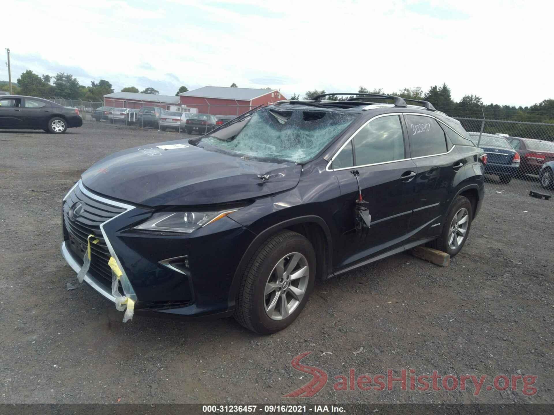 2T2BGMCA3JC025753 2018 LEXUS RX