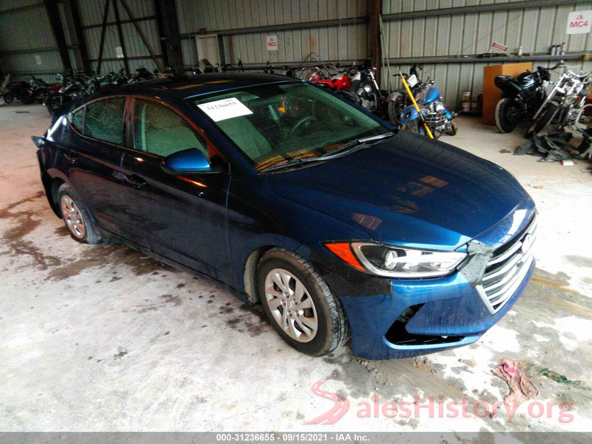 5NPD74LF4JH354466 2018 HYUNDAI ELANTRA