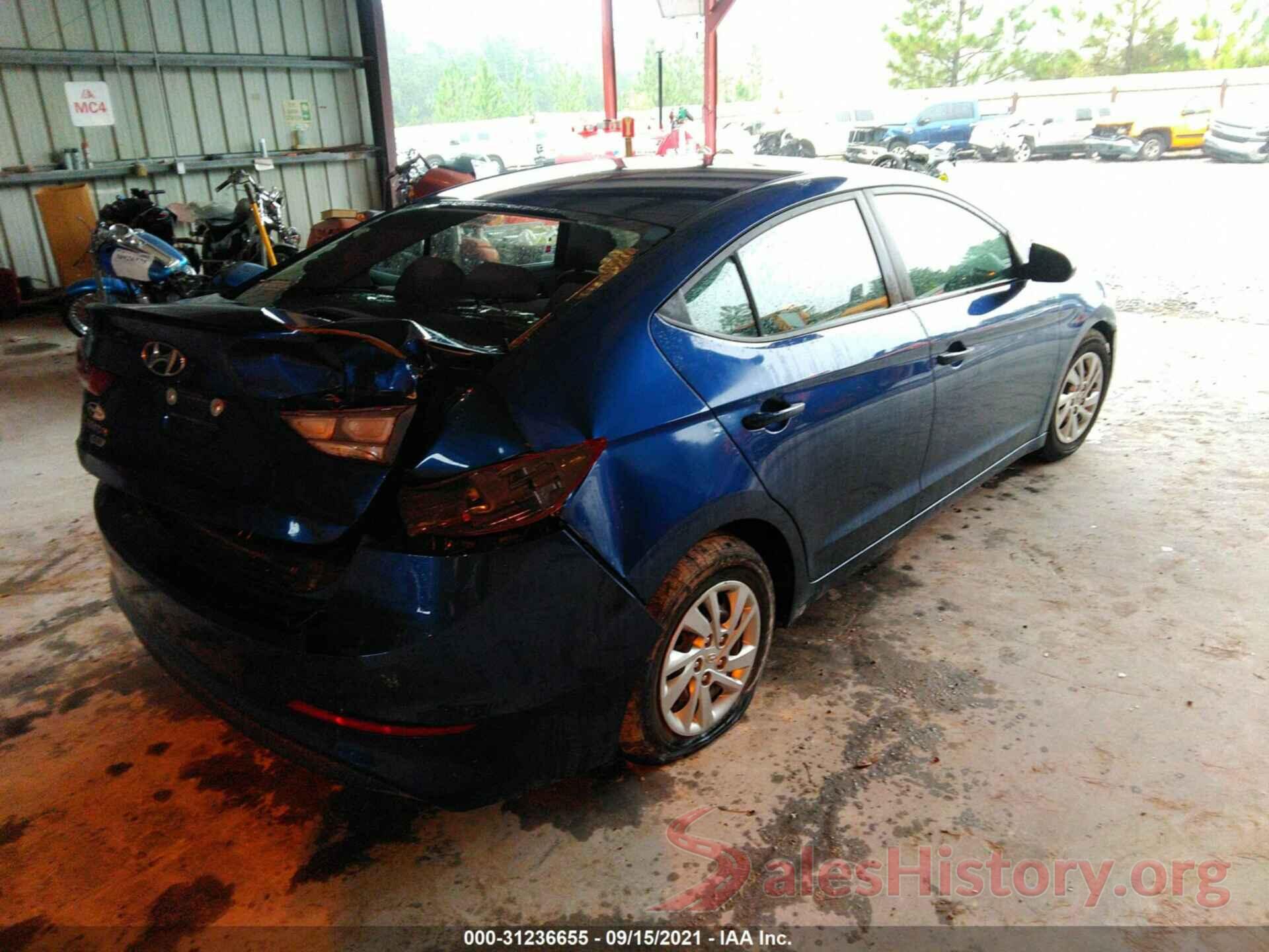 5NPD74LF4JH354466 2018 HYUNDAI ELANTRA