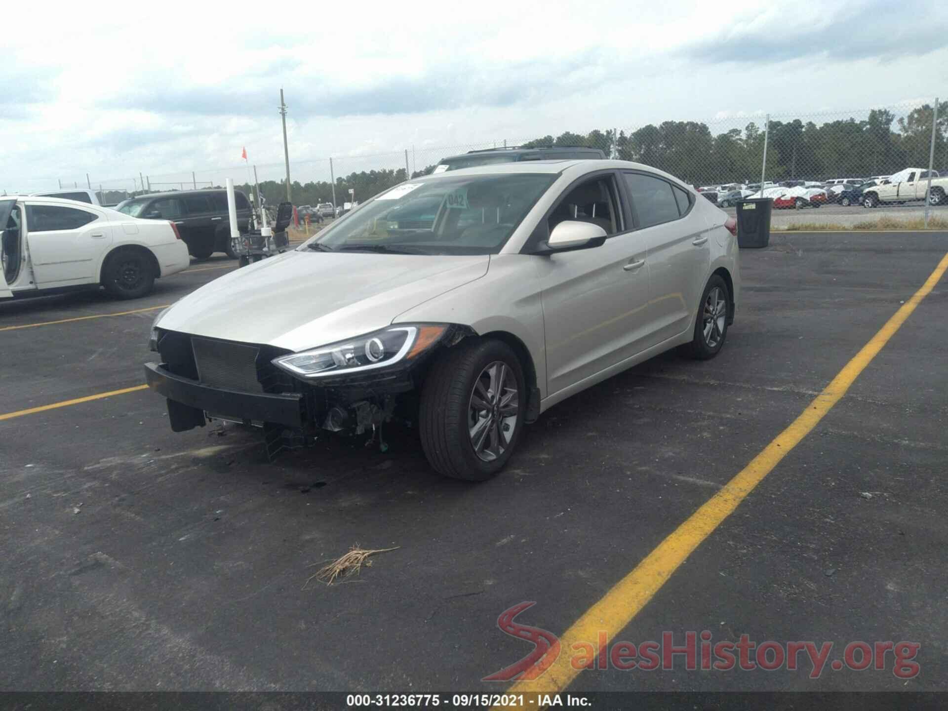 5NPD84LF5JH223219 2018 HYUNDAI ELANTRA