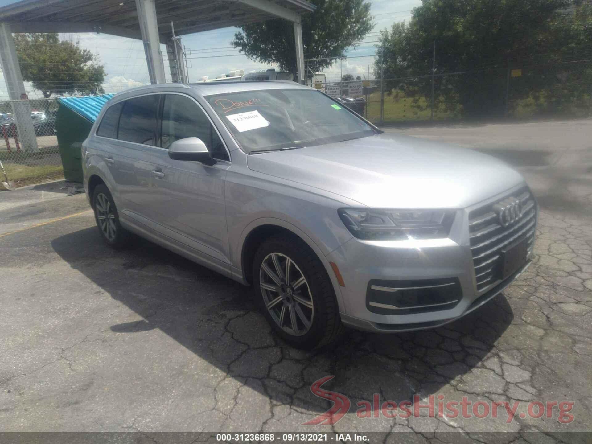 WA1VAAF75JD015093 2018 AUDI Q7