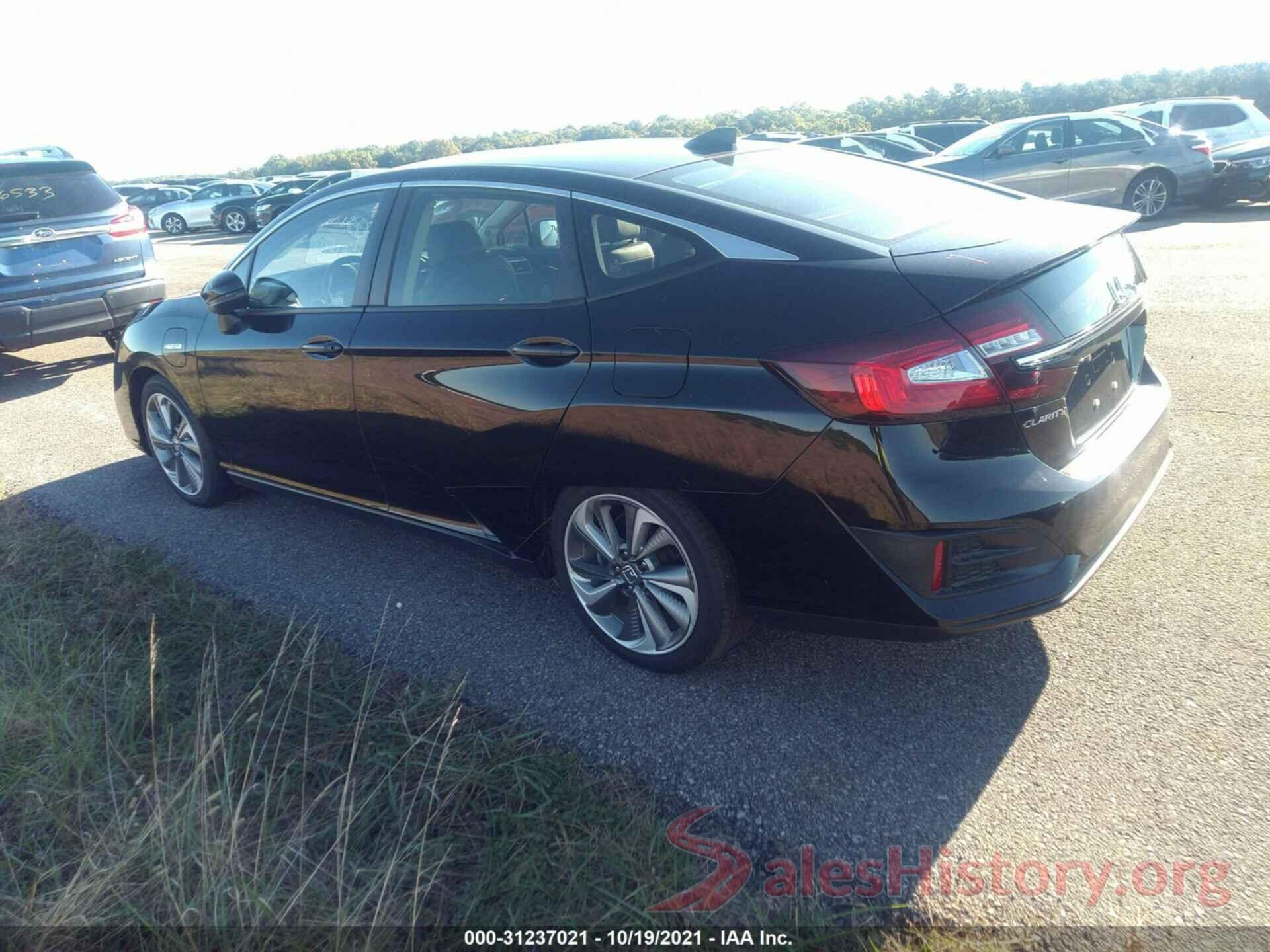 JHMZC5F39JC010392 2018 HONDA CLARITY PLUG-IN HYBRID