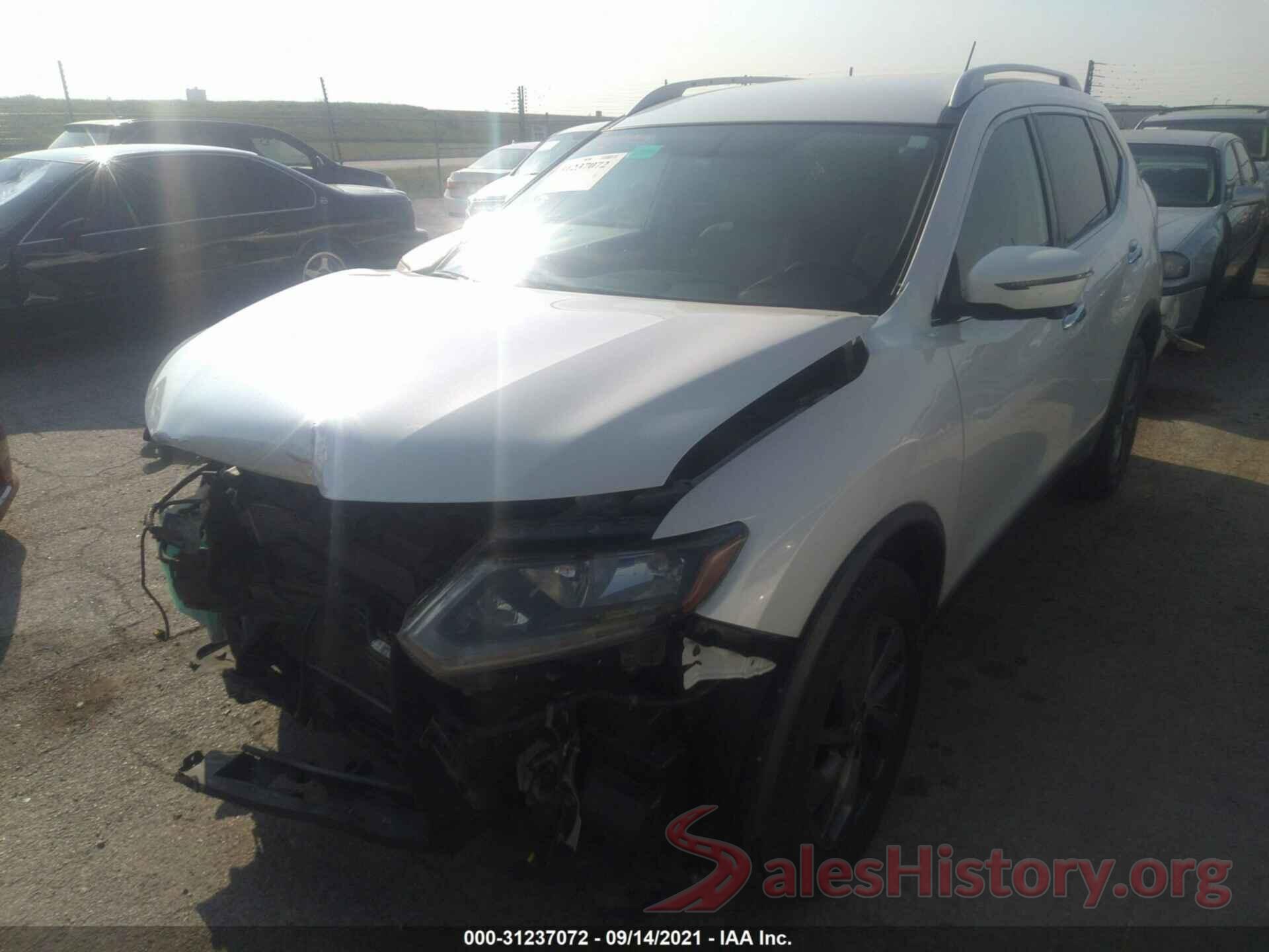 KNMAT2MV0GP683302 2016 NISSAN ROGUE