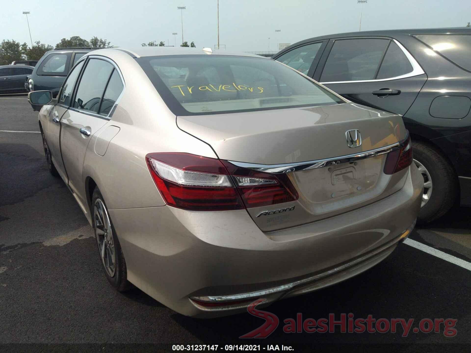 1HGCR2F82GA001880 2016 HONDA ACCORD SEDAN