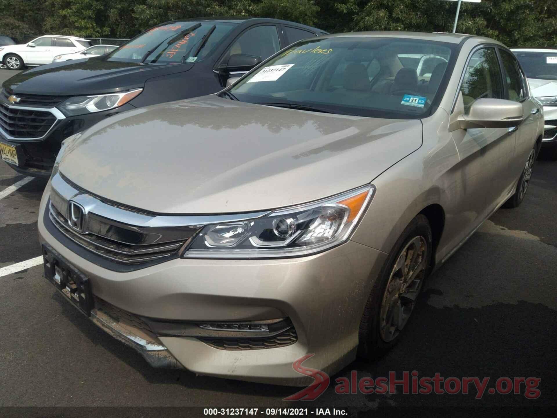 1HGCR2F82GA001880 2016 HONDA ACCORD SEDAN