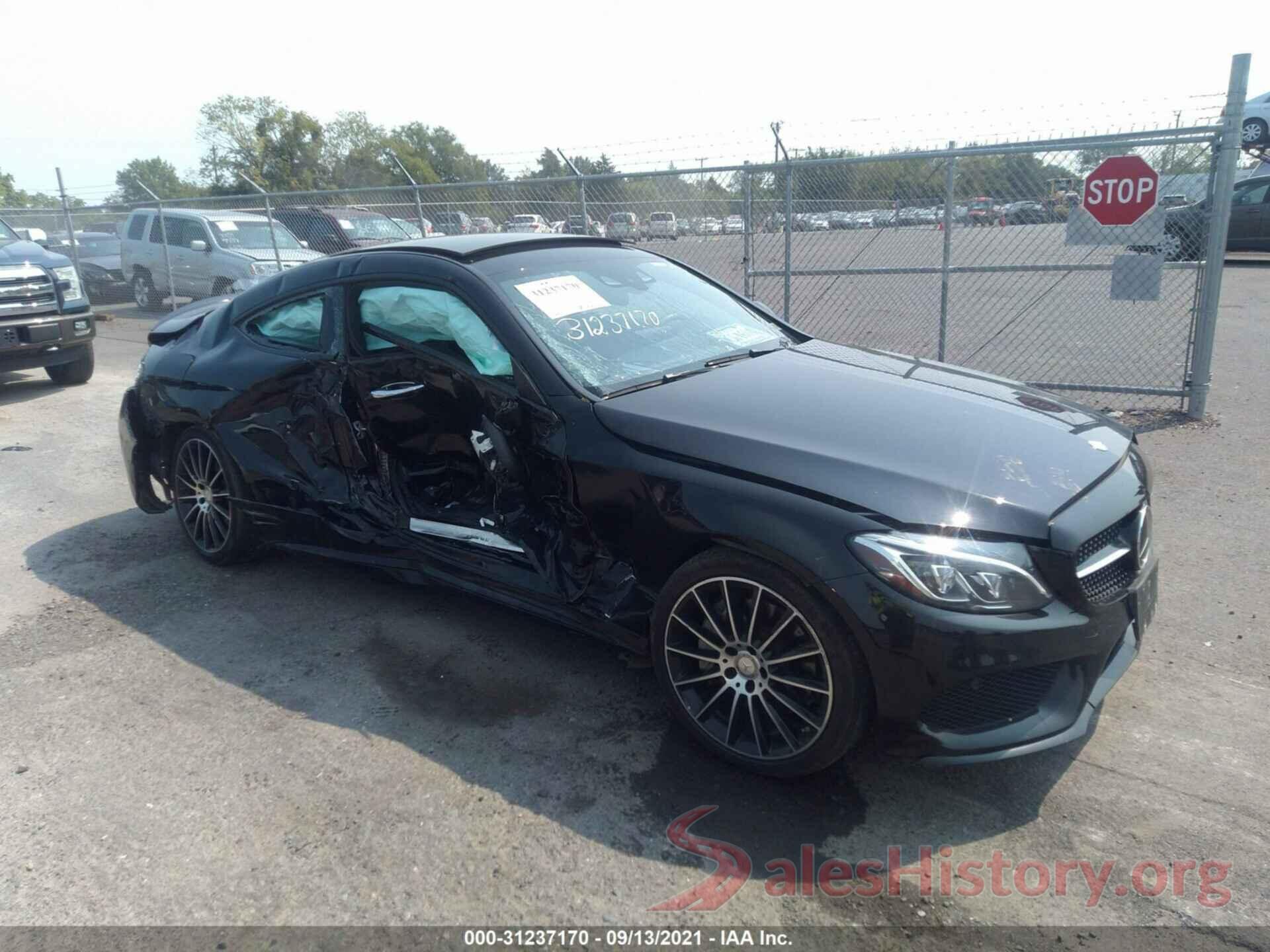 WDDWJ4KB9HF453304 2017 MERCEDES-BENZ C-CLASS