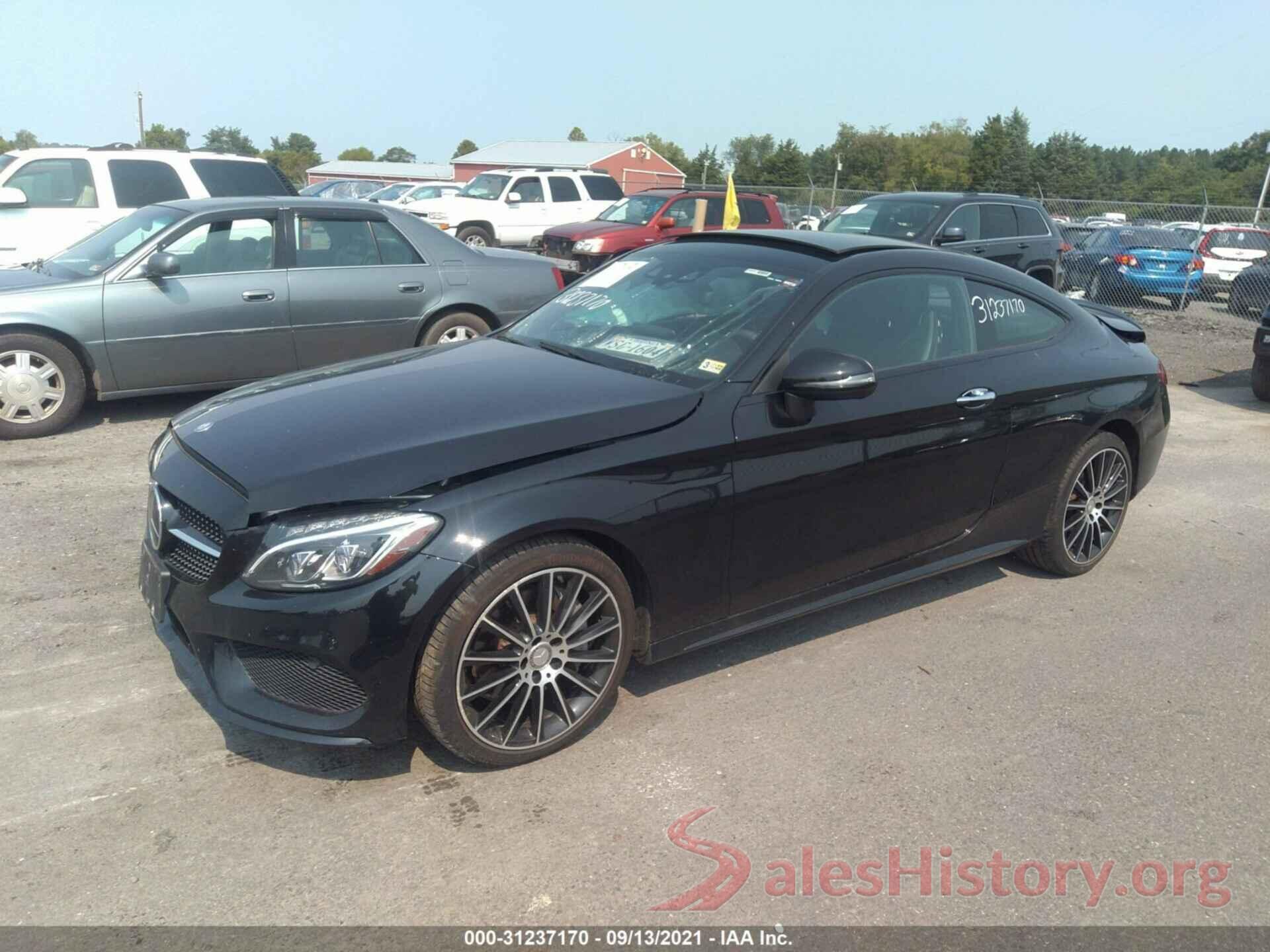 WDDWJ4KB9HF453304 2017 MERCEDES-BENZ C-CLASS